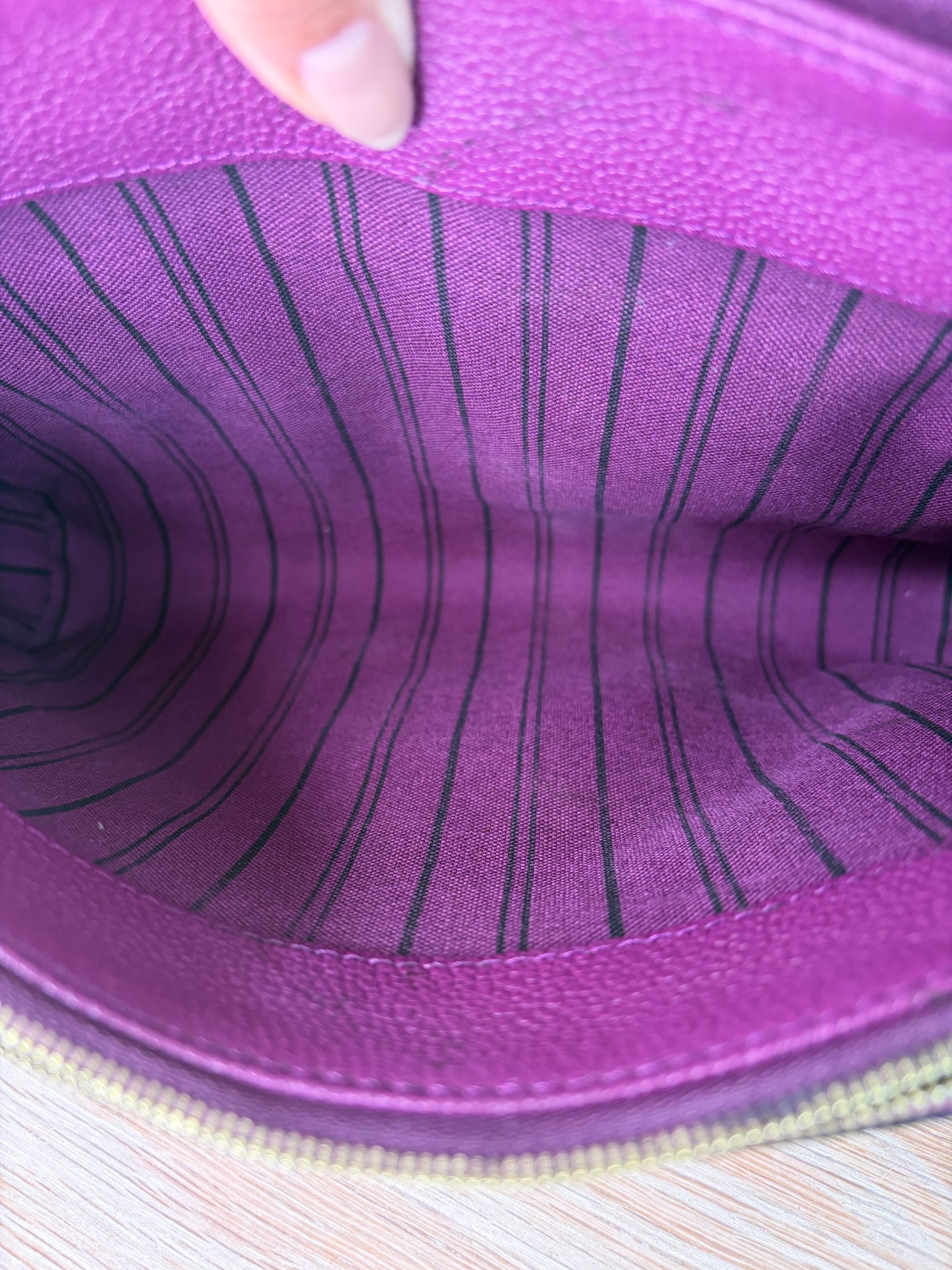 Louis Vuitton Purple Monogram Empreinte Fascinante