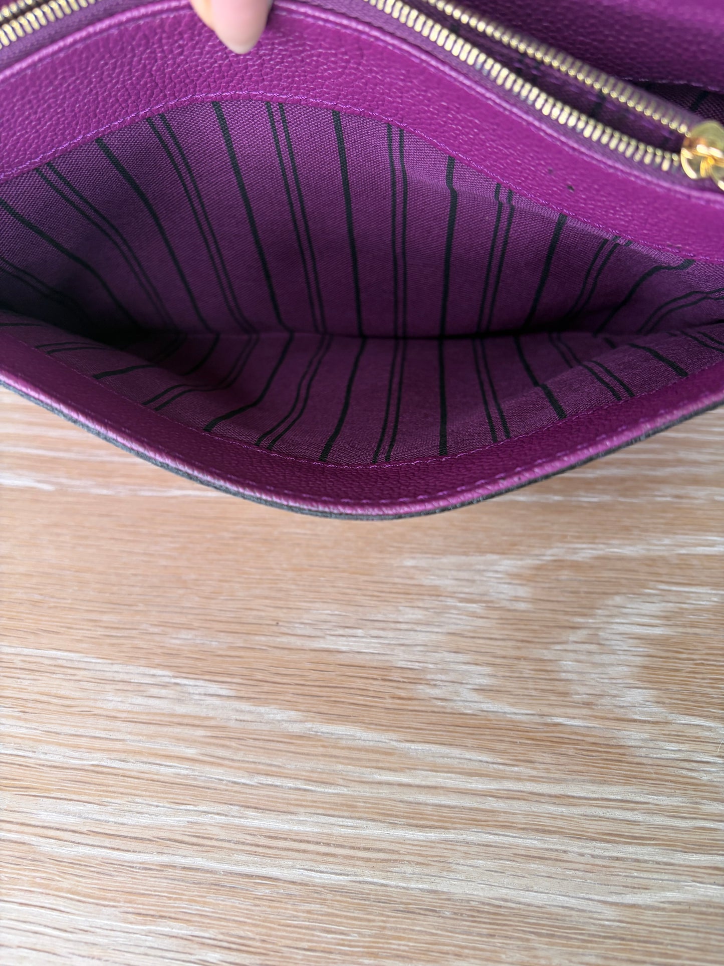 Louis Vuitton Purple Monogram Empreinte Fascinante