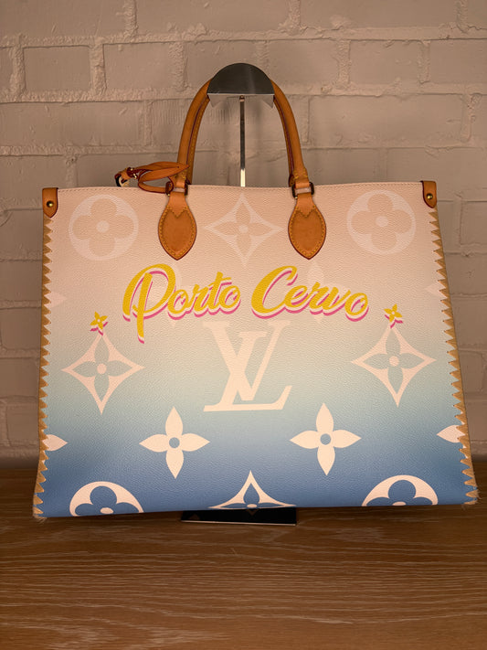 Louis Vuitton OnTheGo GM "Porto Cervo"