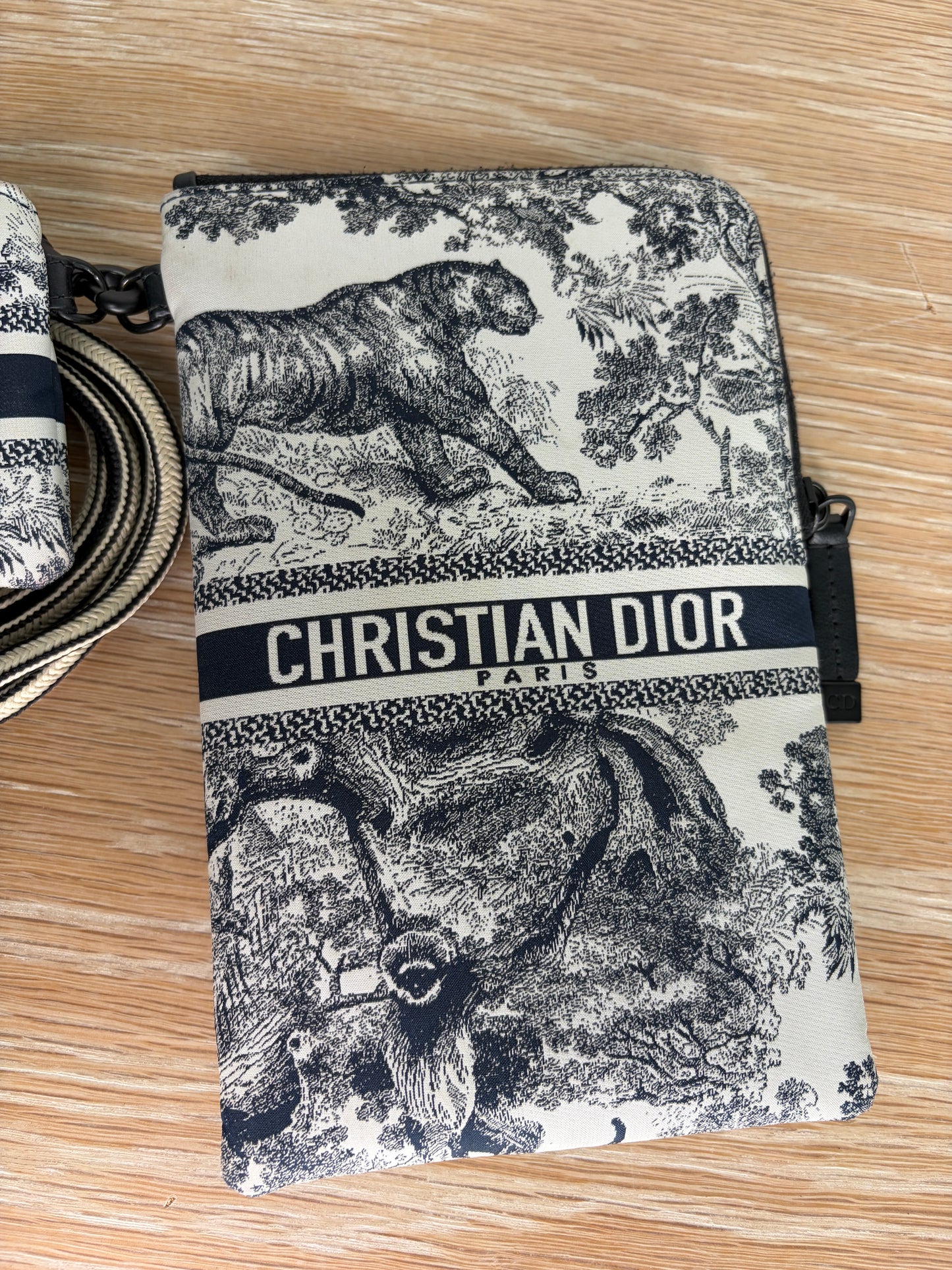 Christian Dior Toile de Jouy Travel Pouch Set