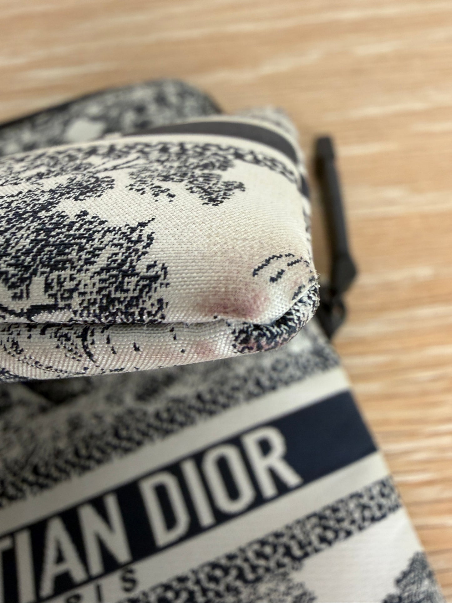 Christian Dior Toile de Jouy Travel Pouch Set