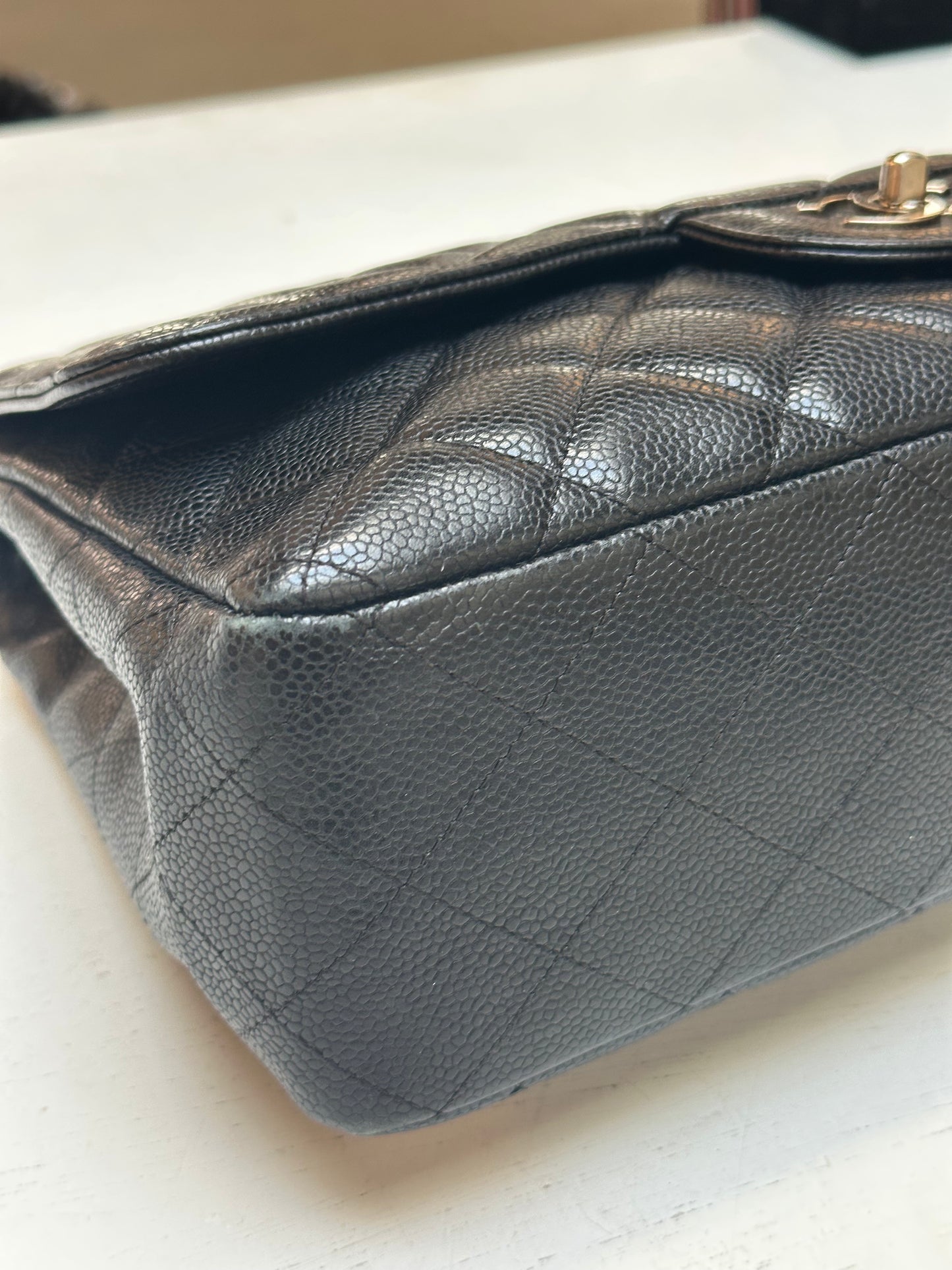 Chanel Classic Flap Jumbo, Black