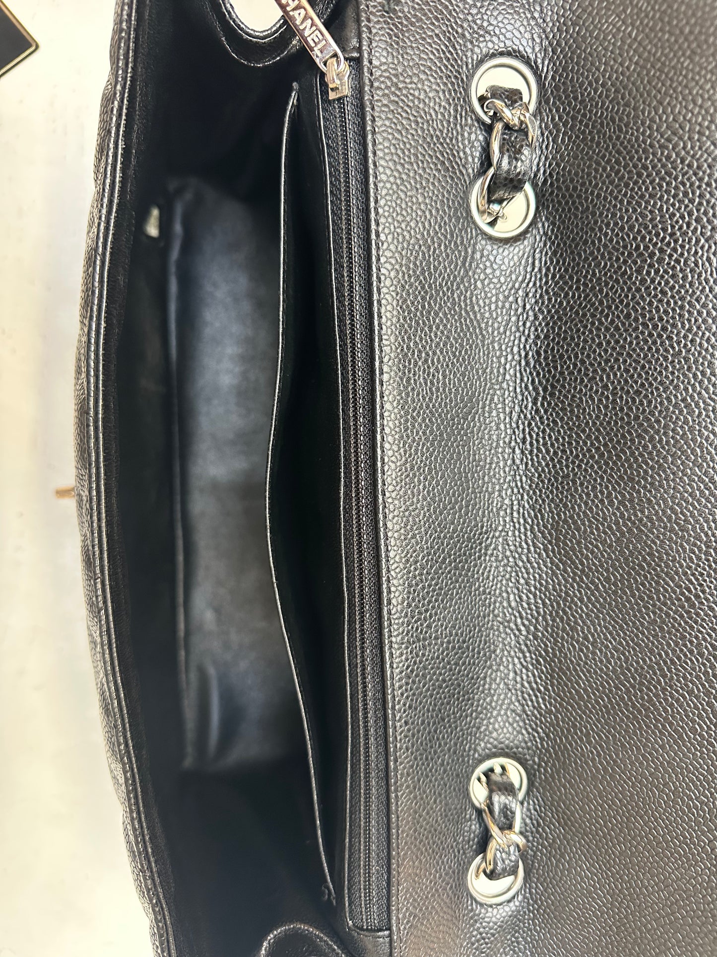 Chanel Classic Flap Jumbo, Black