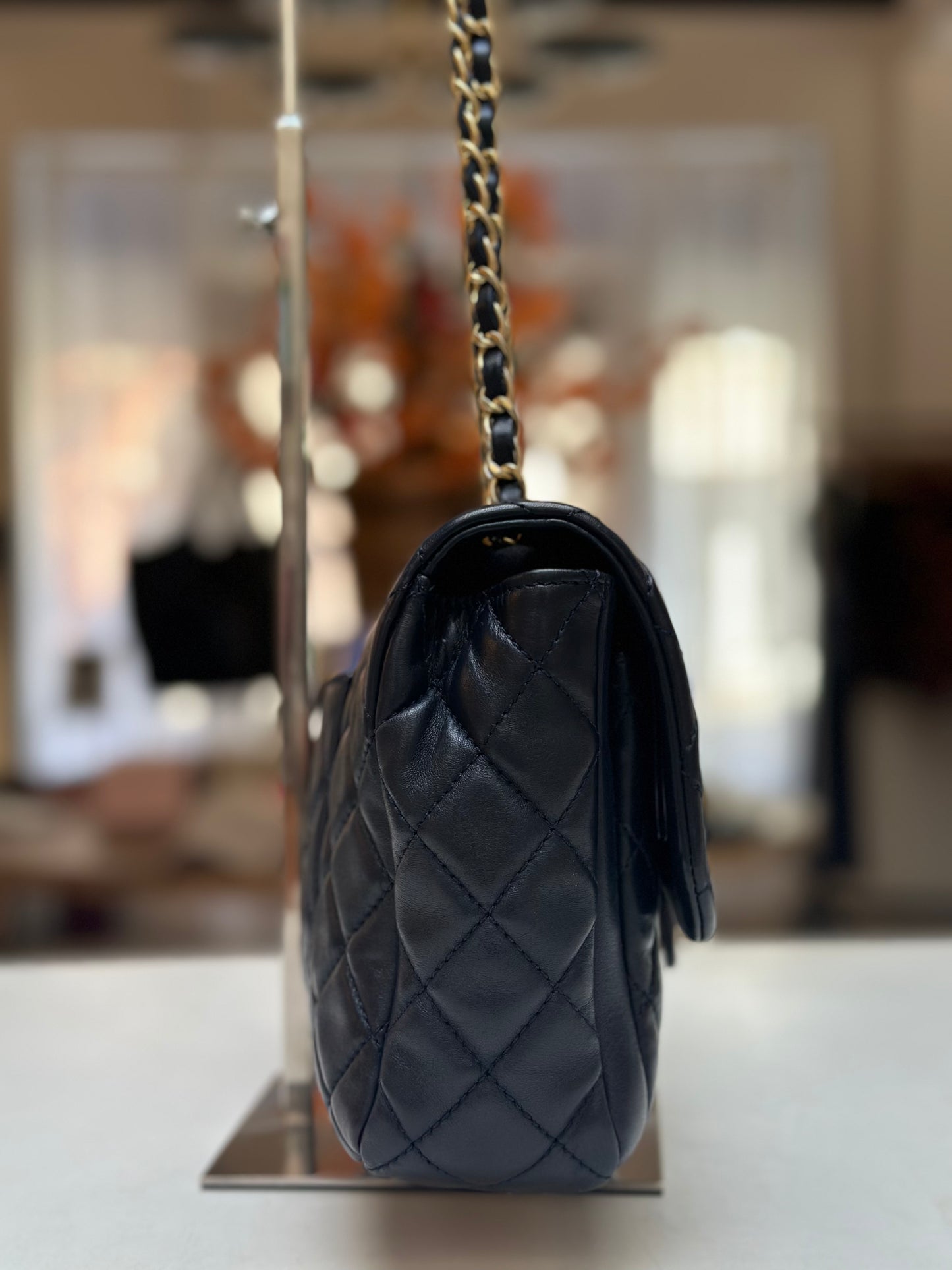 Chanel Timeless Flap, Navy