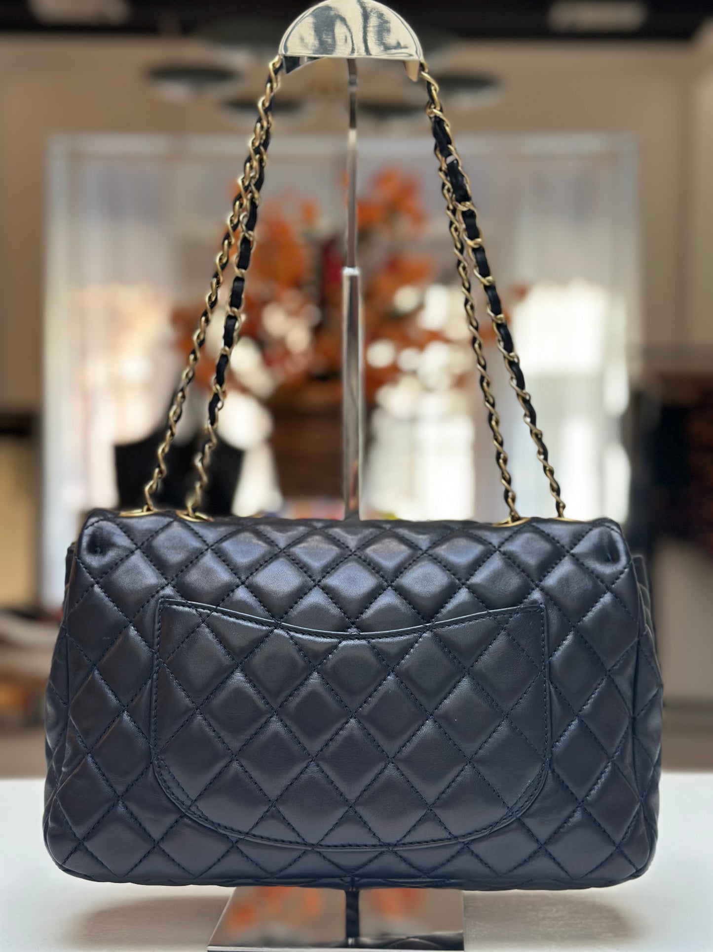 Chanel Timeless Flap, Navy