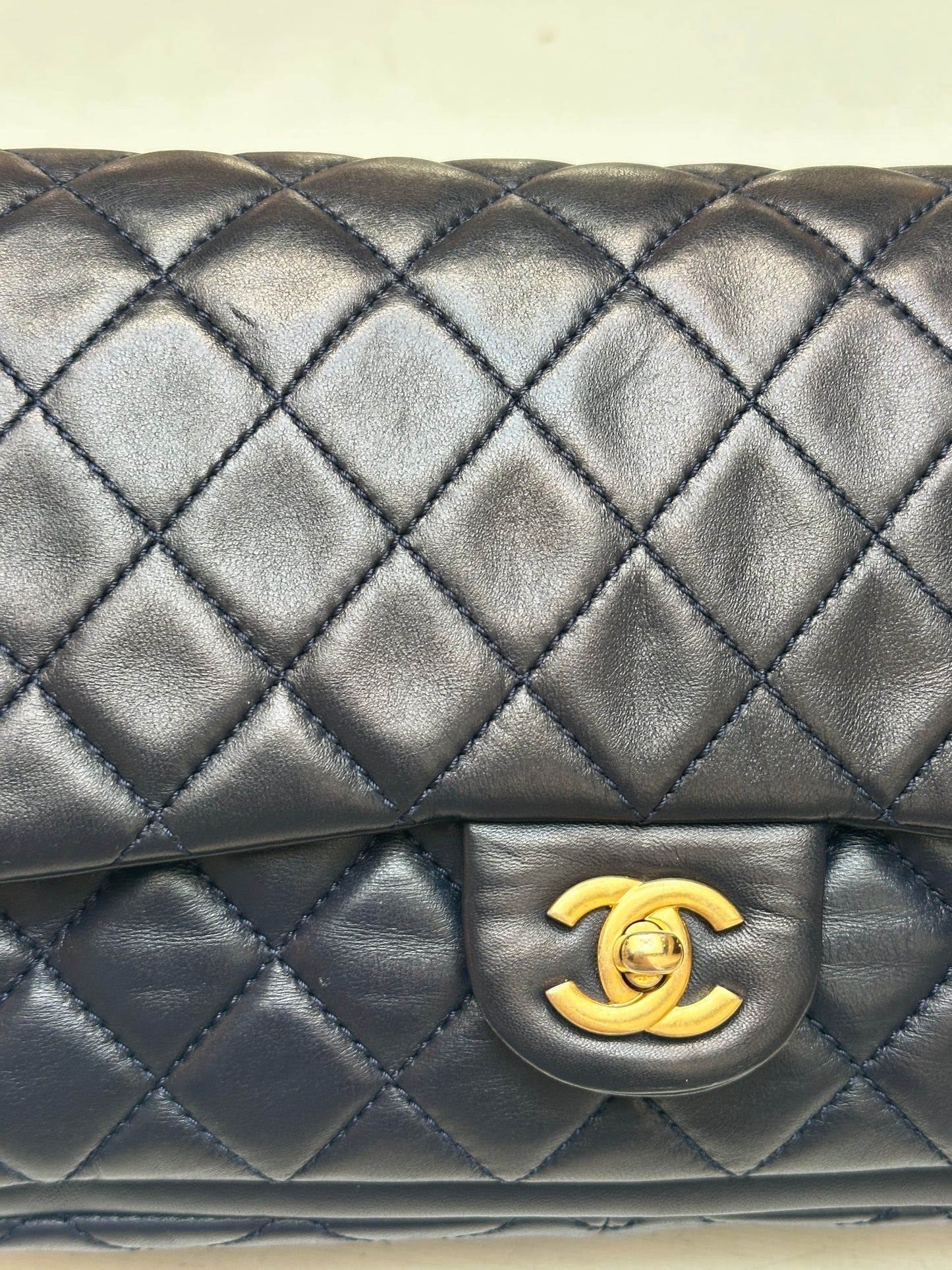 Chanel Timeless Flap, Navy