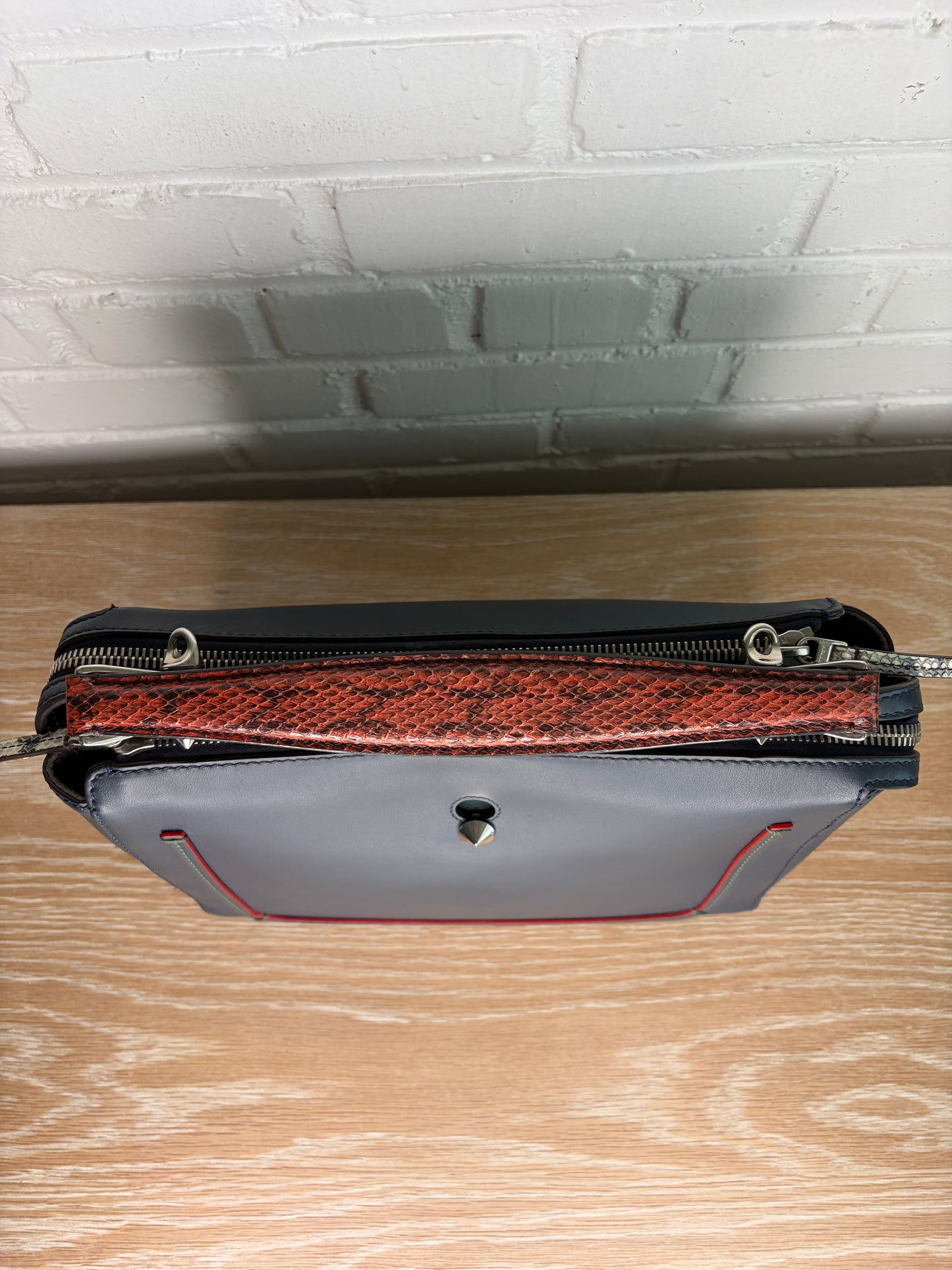 Fendi Navy Dotcom Bag