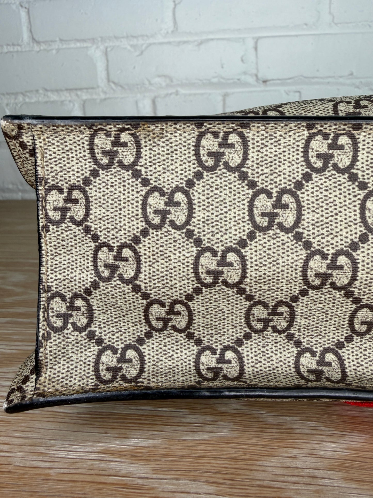 Gucci GG Supreme Angry Cat Tote 2017