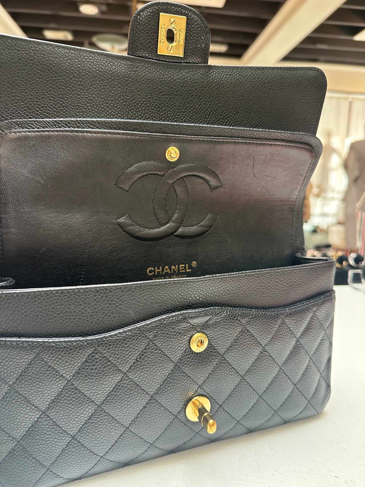 Chanel Classic Double Flap Medium, Black