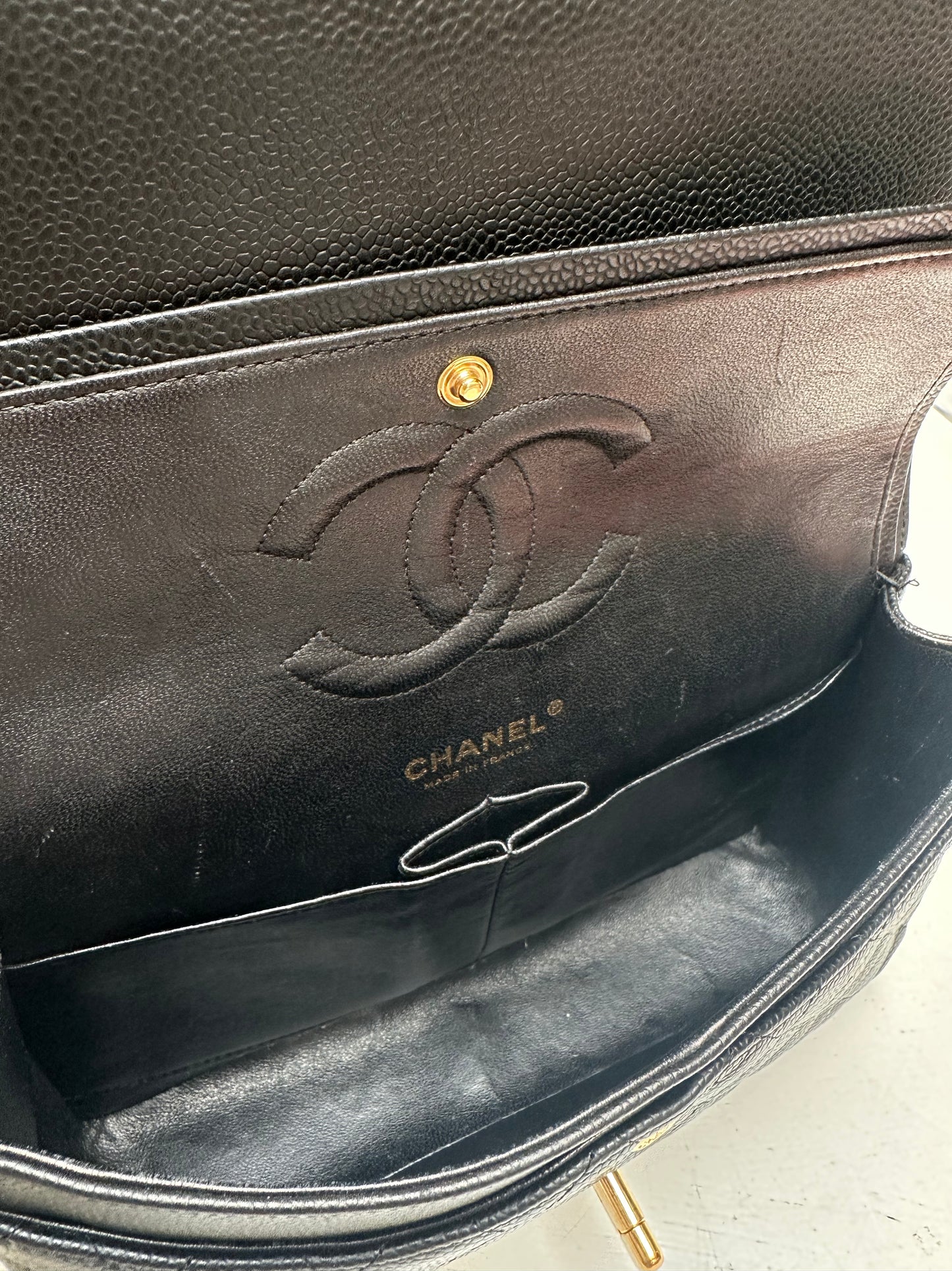 Chanel Classic Double Flap Medium, Black
