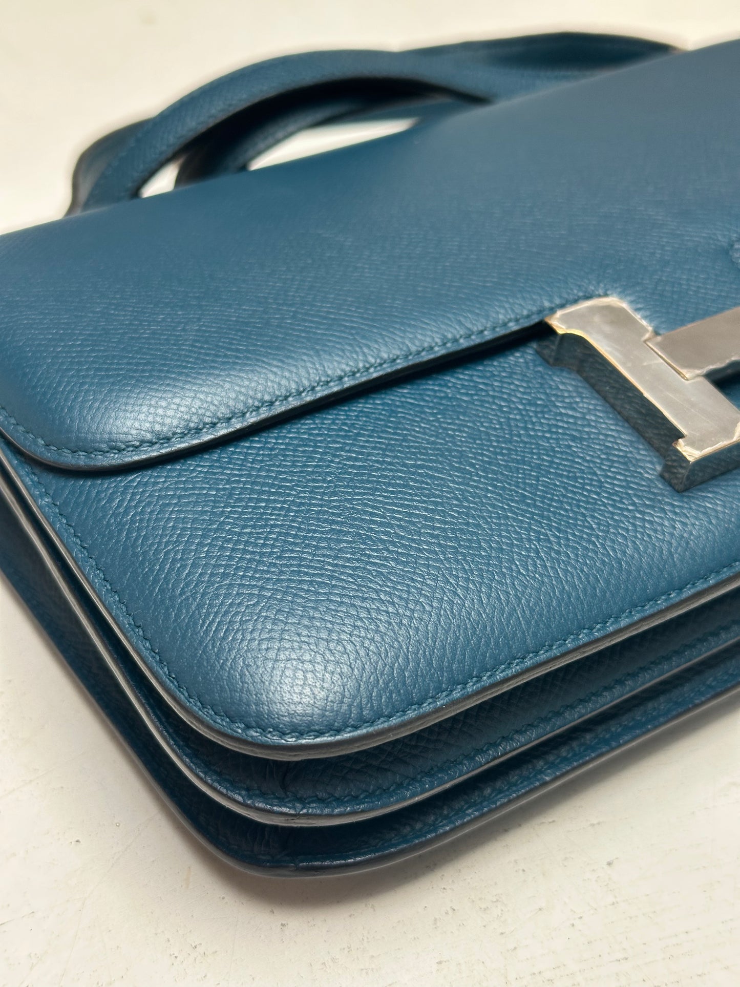 Hermes Constance, Elan Epsom Leather, Palladium Hardware