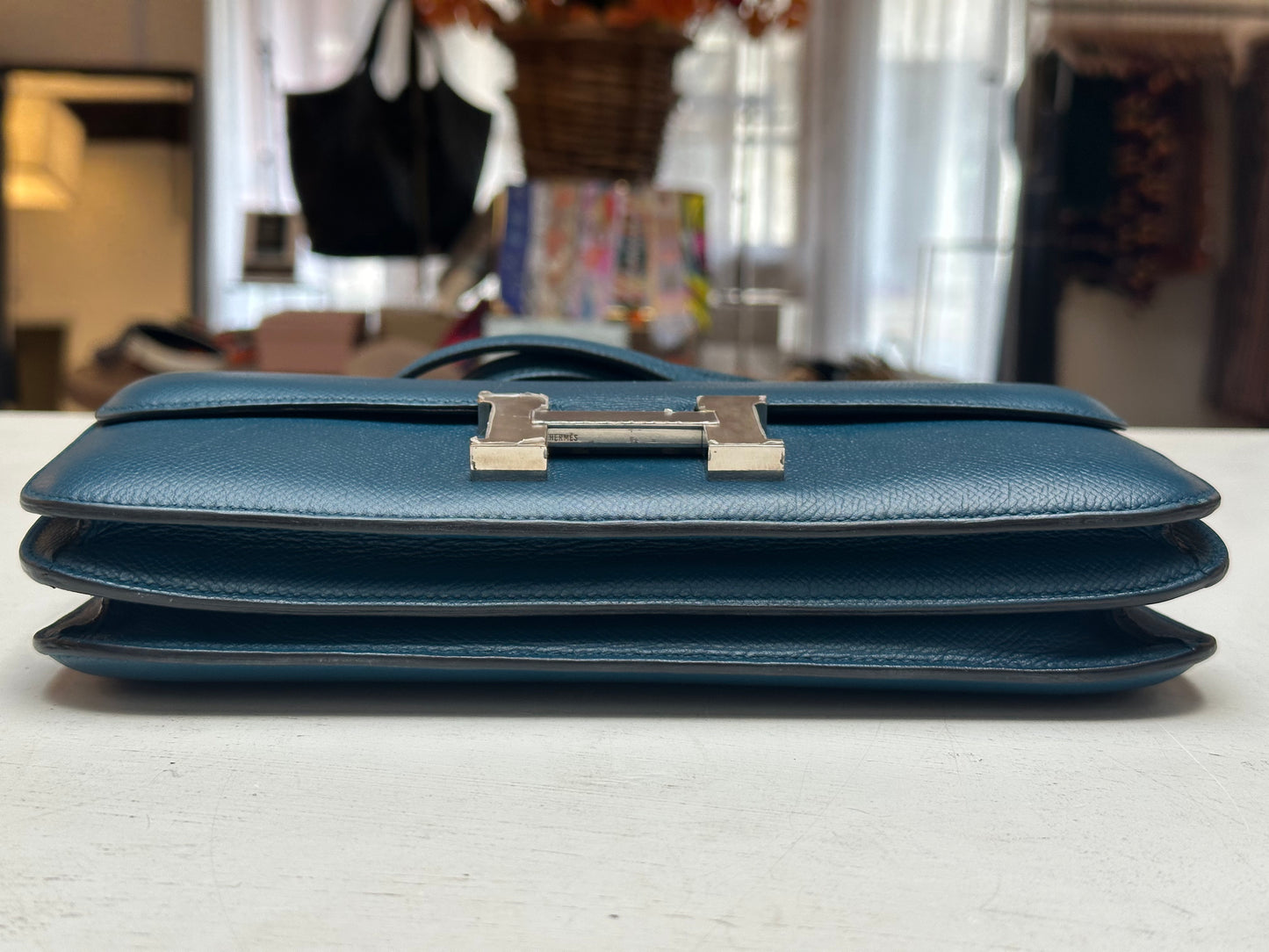 Hermes Constance, Elan Epsom Leather, Palladium Hardware