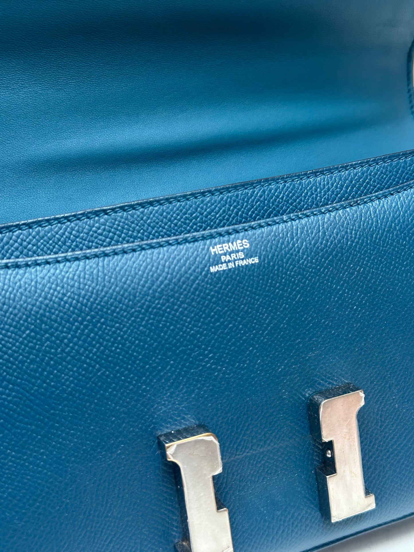 Hermes Constance, Elan Epsom Leather, Palladium Hardware