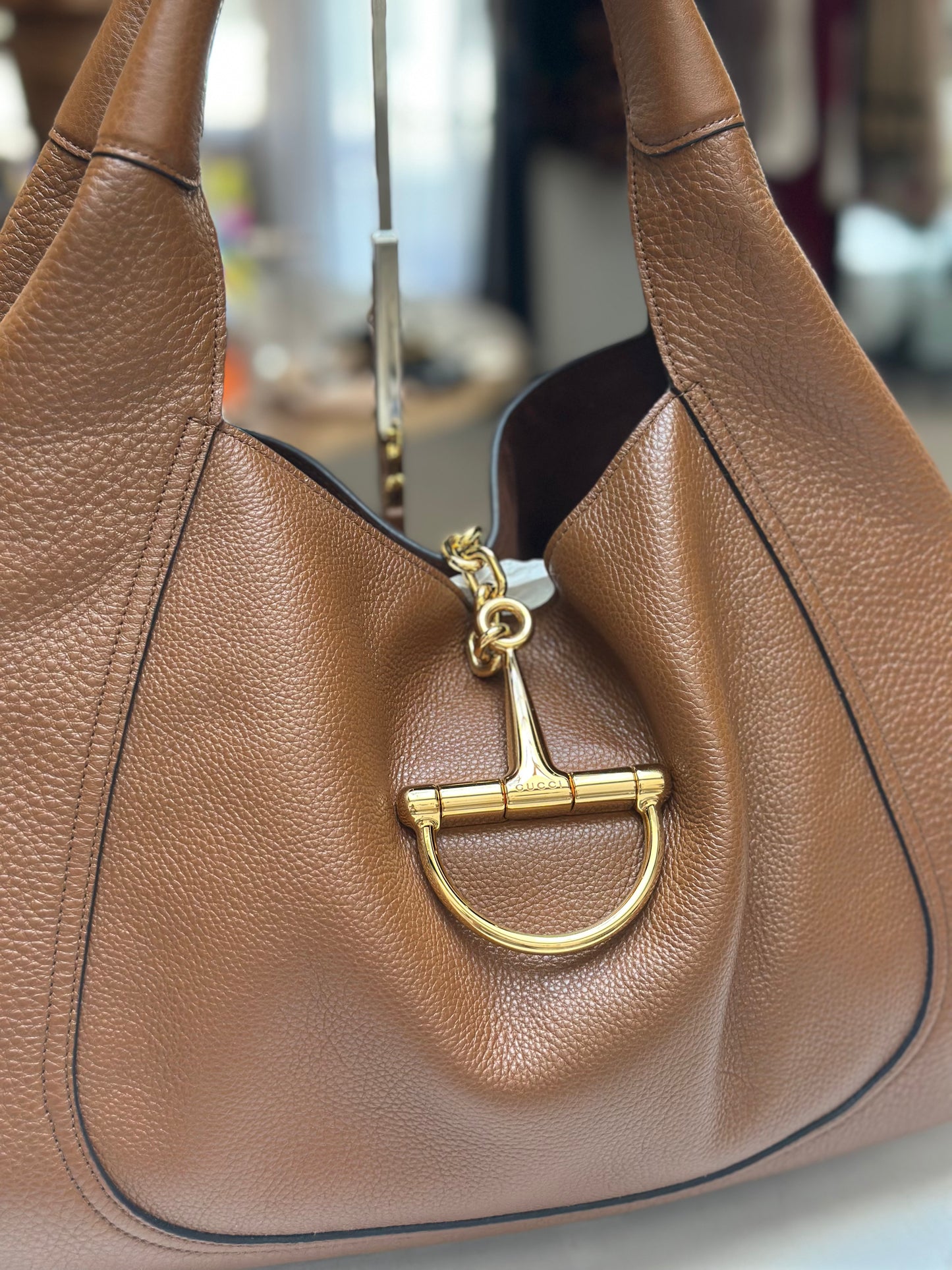 Gucci Softbit Maxi, Cognac