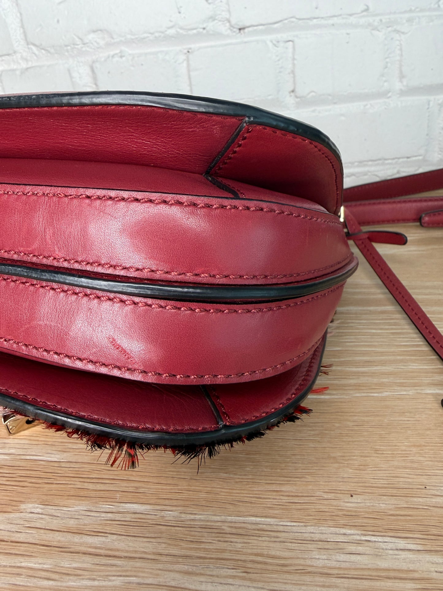 Valentino Garavani Piper Joylock Feather Leather