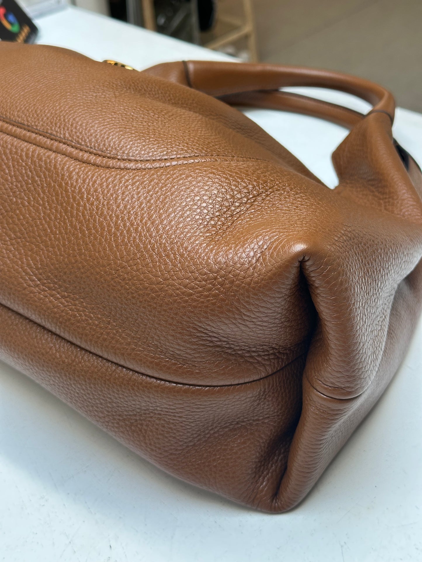 Gucci Softbit Maxi, Cognac