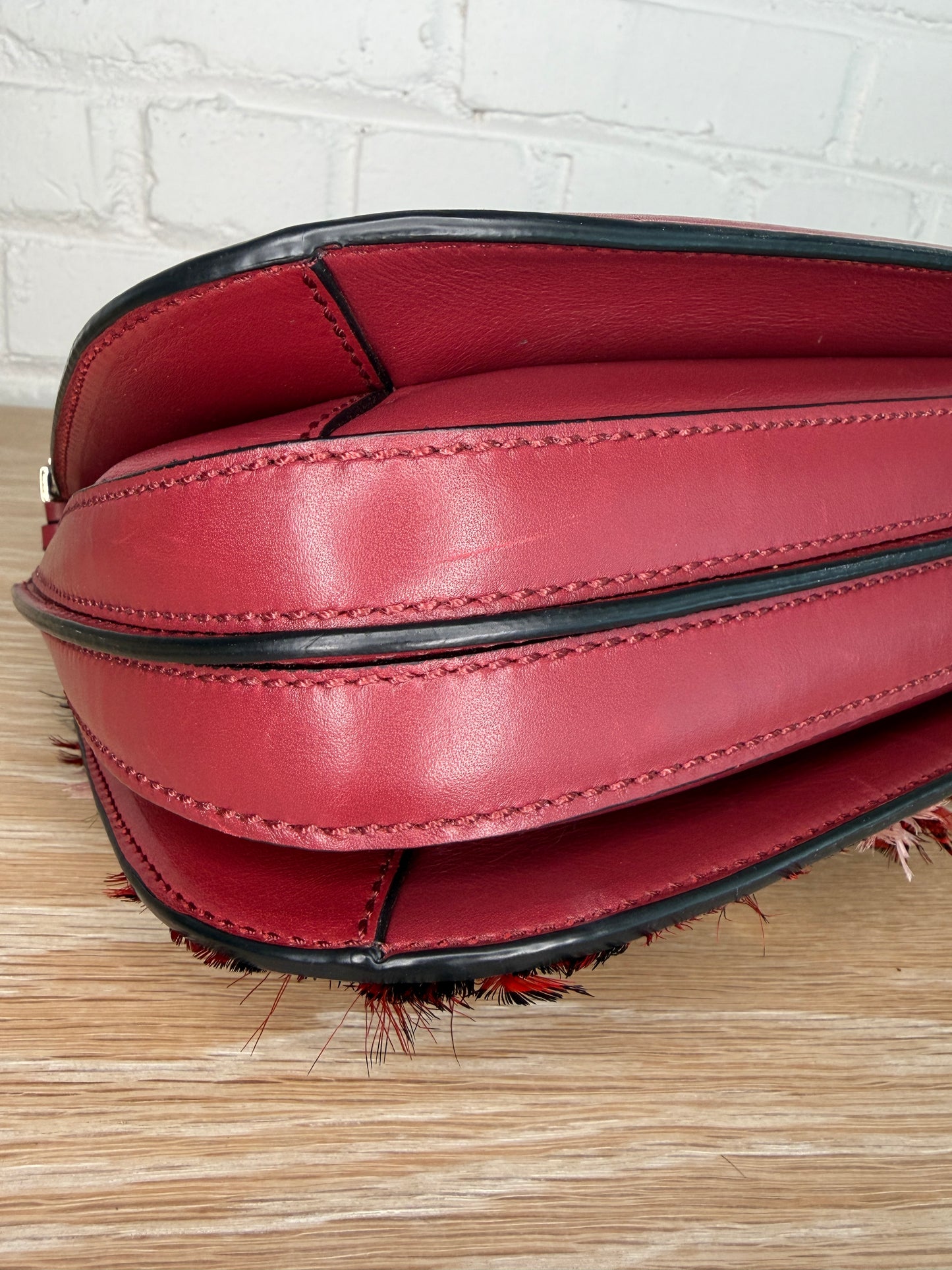 Valentino Garavani Piper Joylock Feather Leather