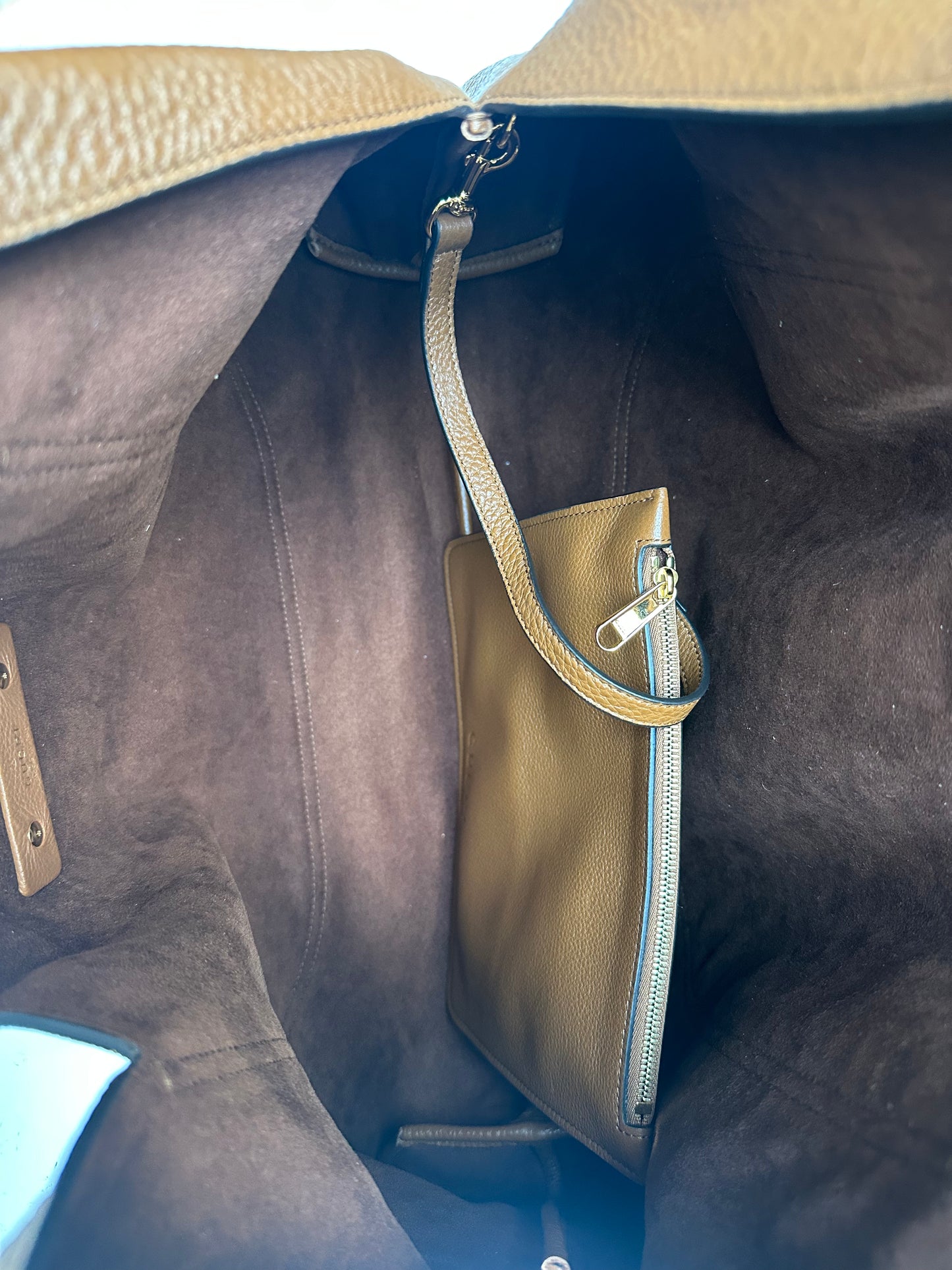 Gucci Softbit Maxi, Cognac