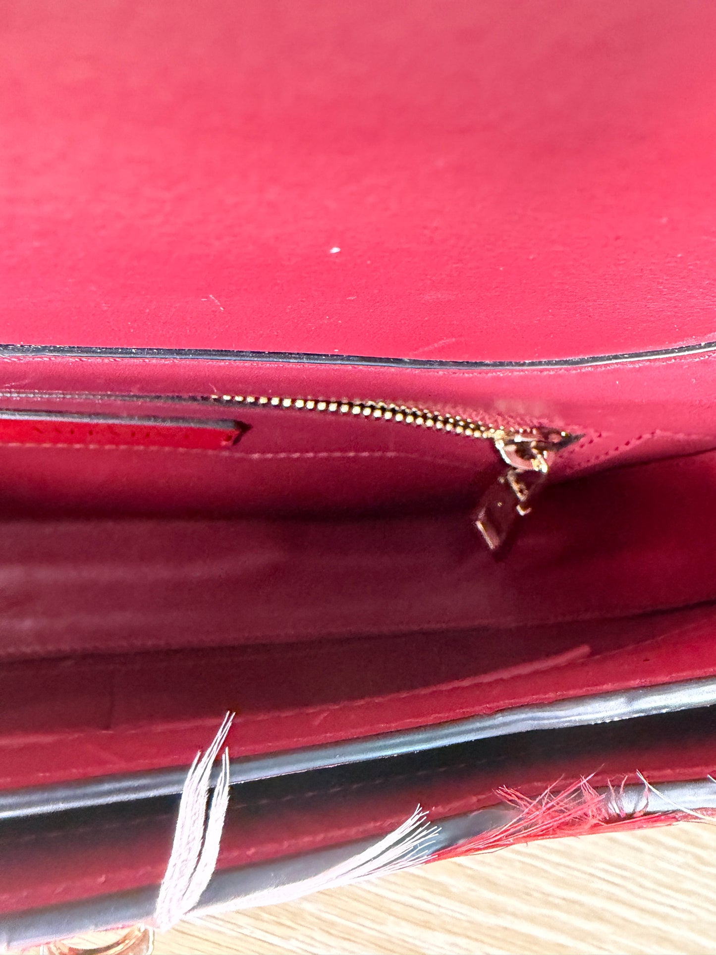 Valentino Garavani Piper Joylock Feather Leather