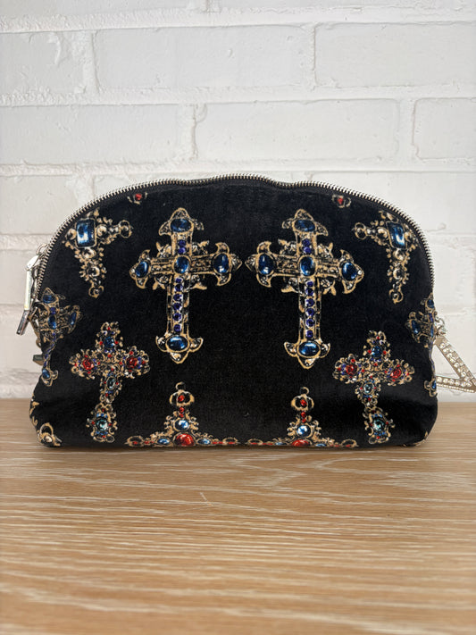 Versace x Madonna Velvet printed Crosses