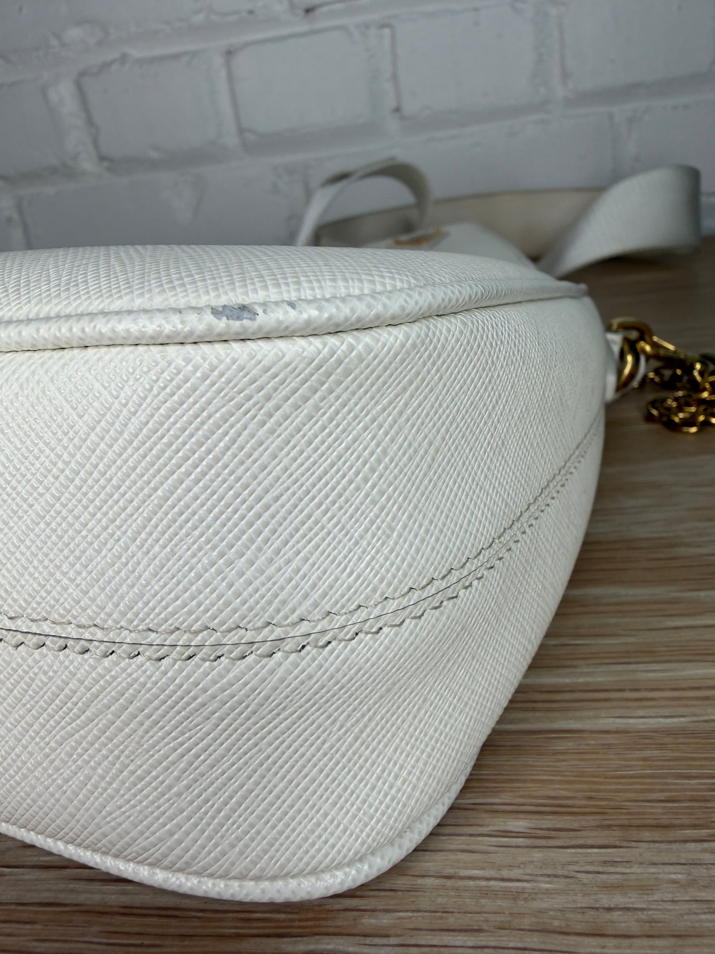 Prada Re-edition 2005 Shoulder Bag White