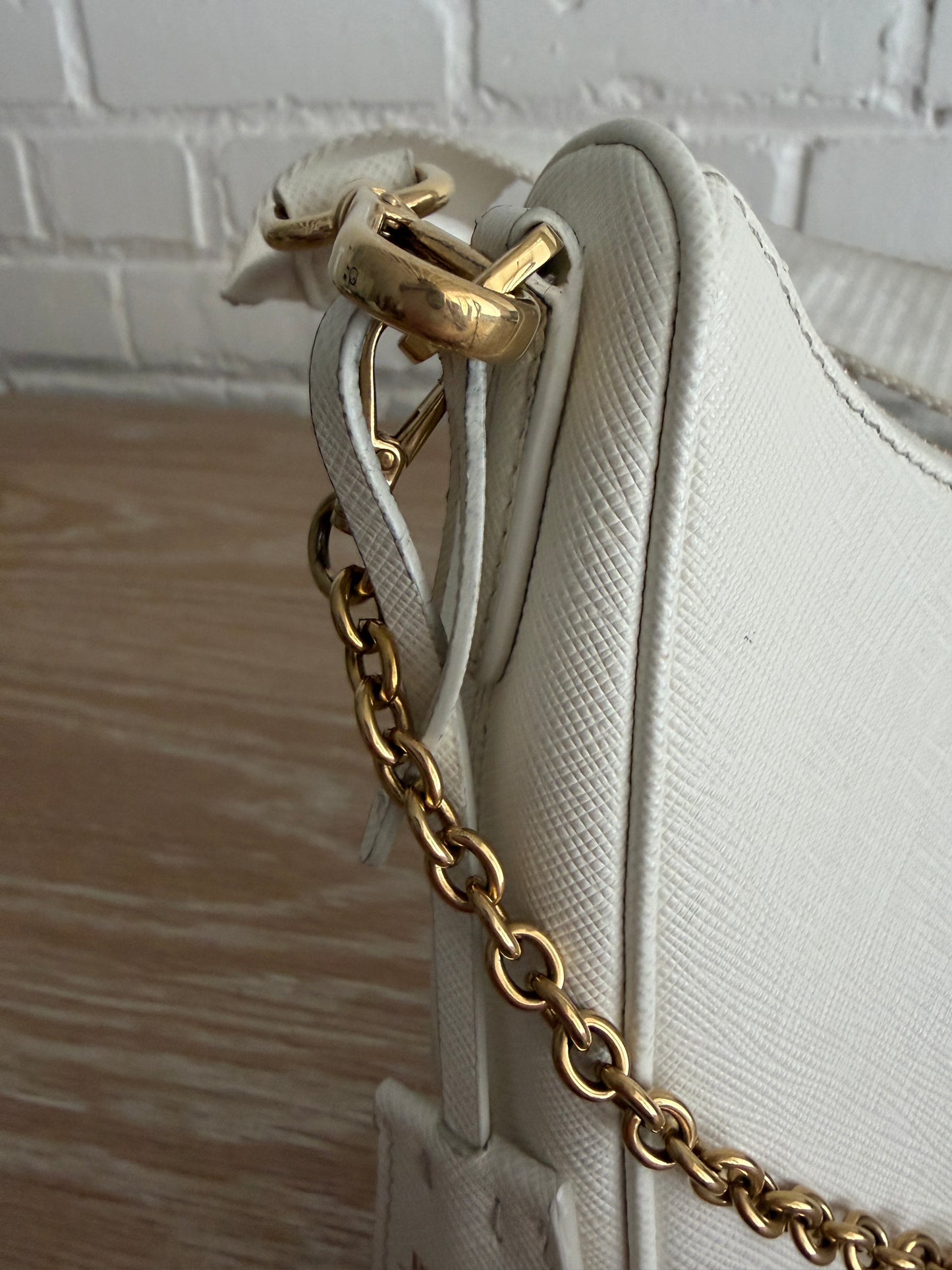 Prada Re-edition 2005 Shoulder Bag White