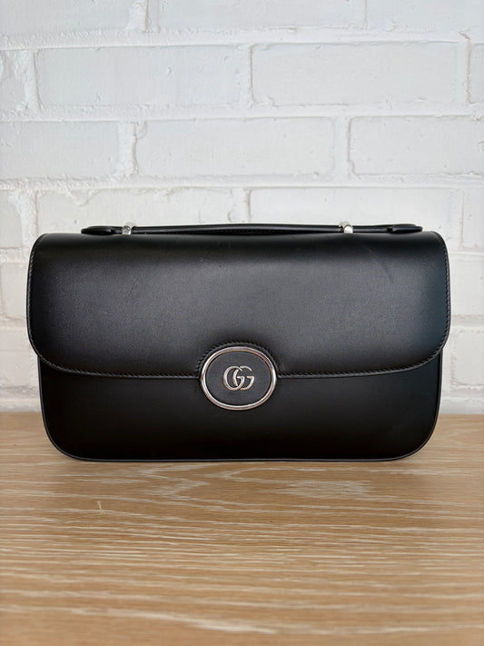 Gucci Senna Petite GG Black Top Handle