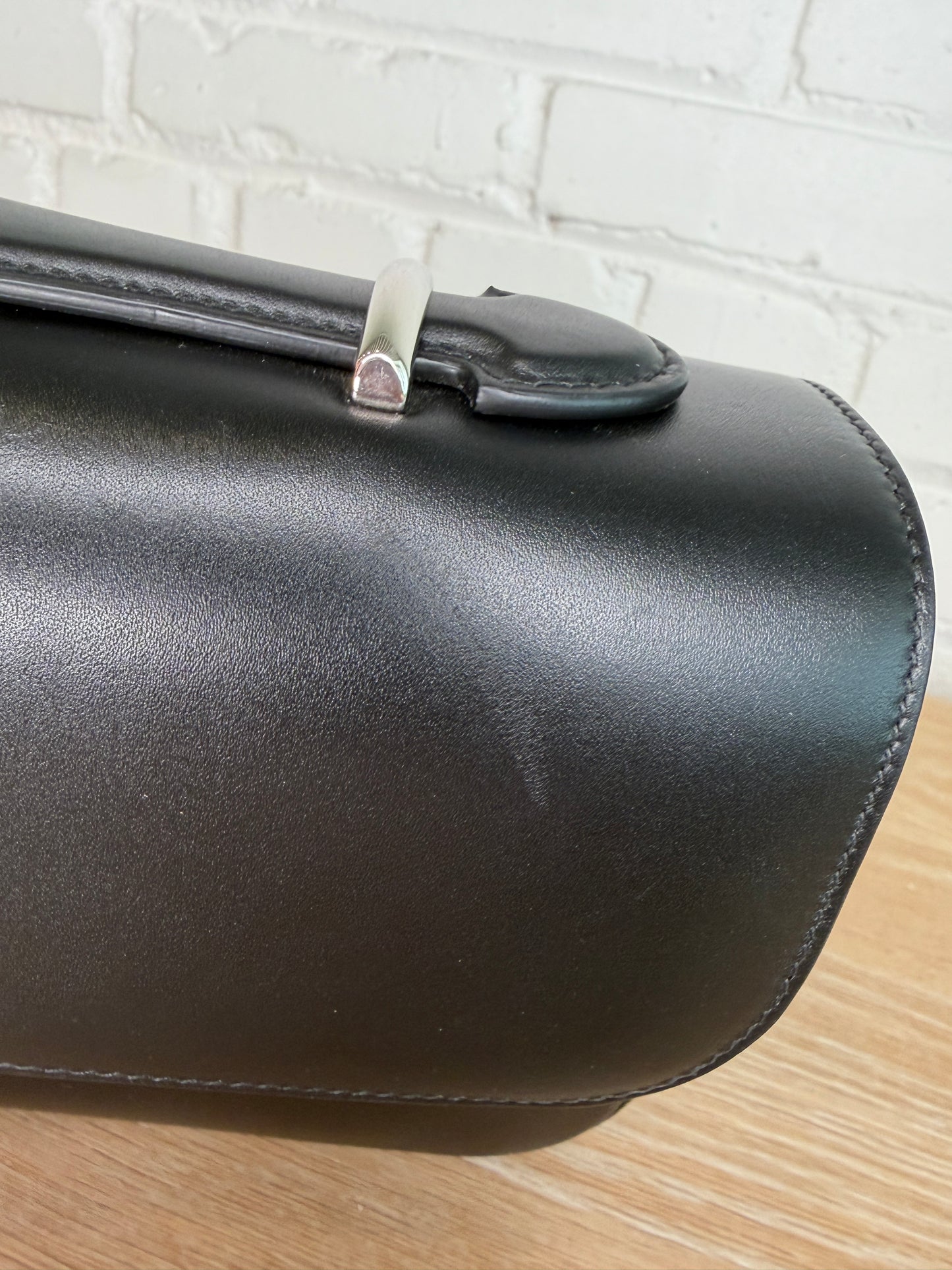 Gucci Senna Petite GG Black Top Handle
