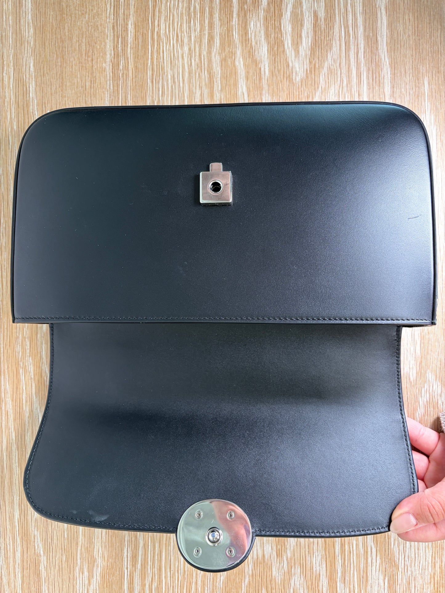 Gucci Senna Petite GG Black Top Handle