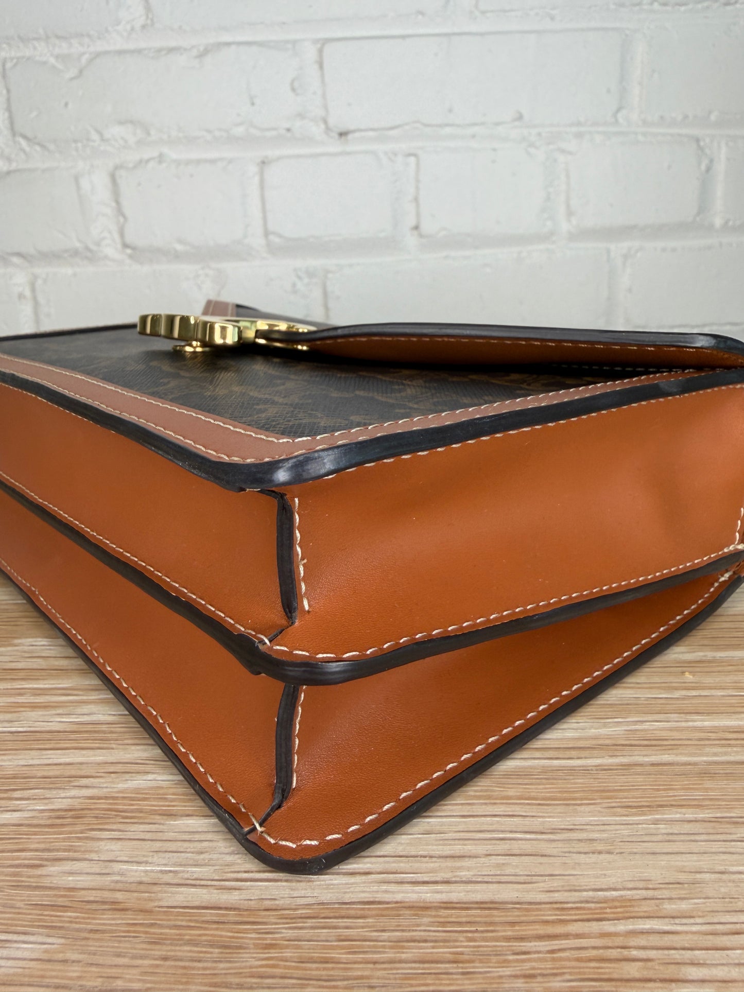 Celine Envelope Triomphe Medium Flap Shoulder Bag