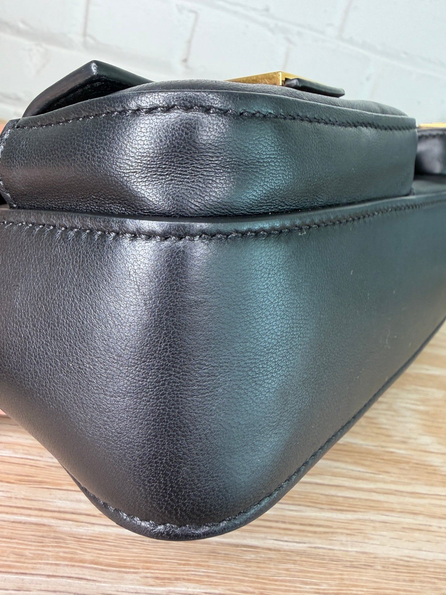 Fendi Baguette Cargo Multi-Pocket Black Leather