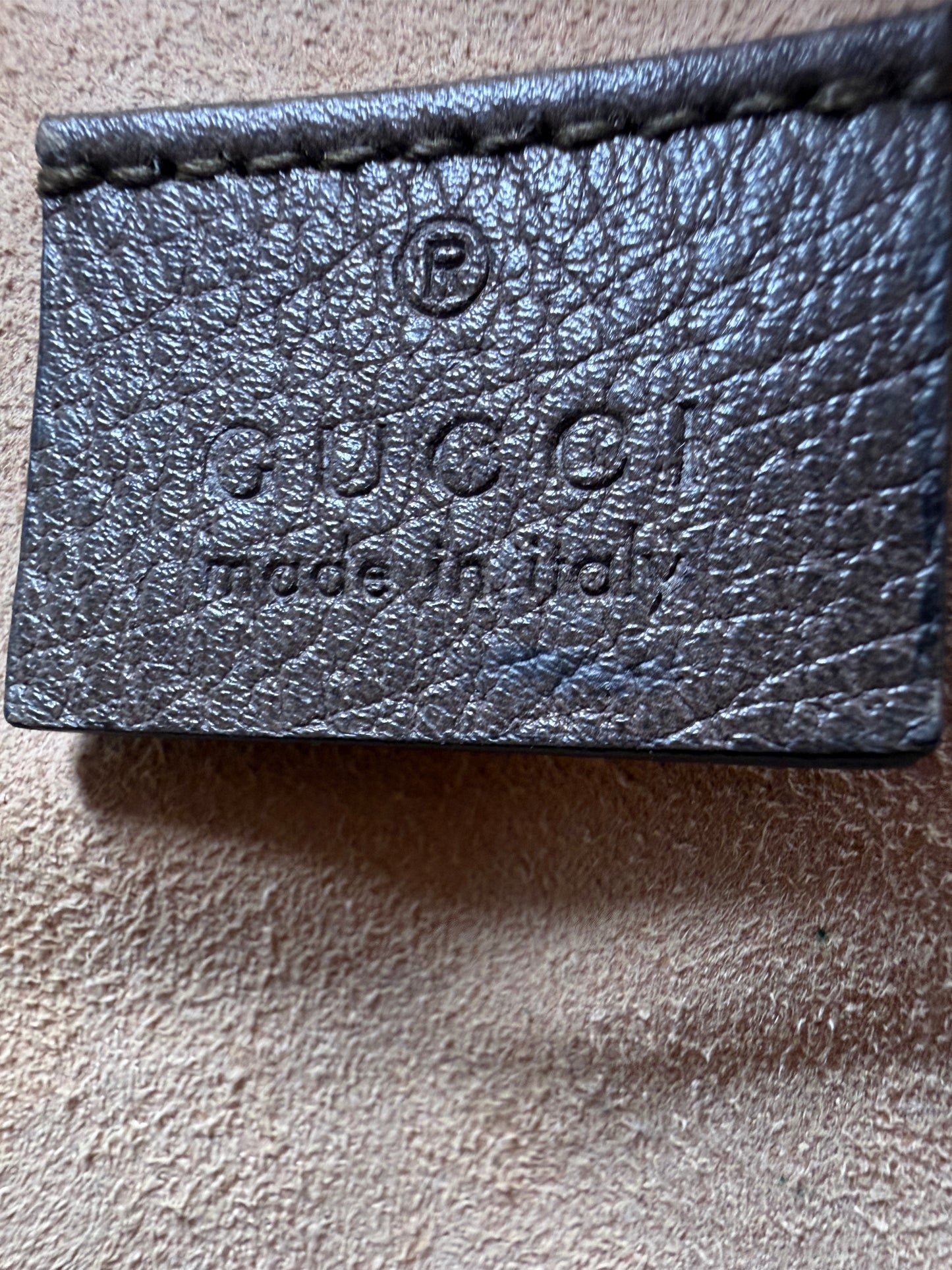 Gucci Supreme GG Ophidia Round Mini Shoulder Bag
