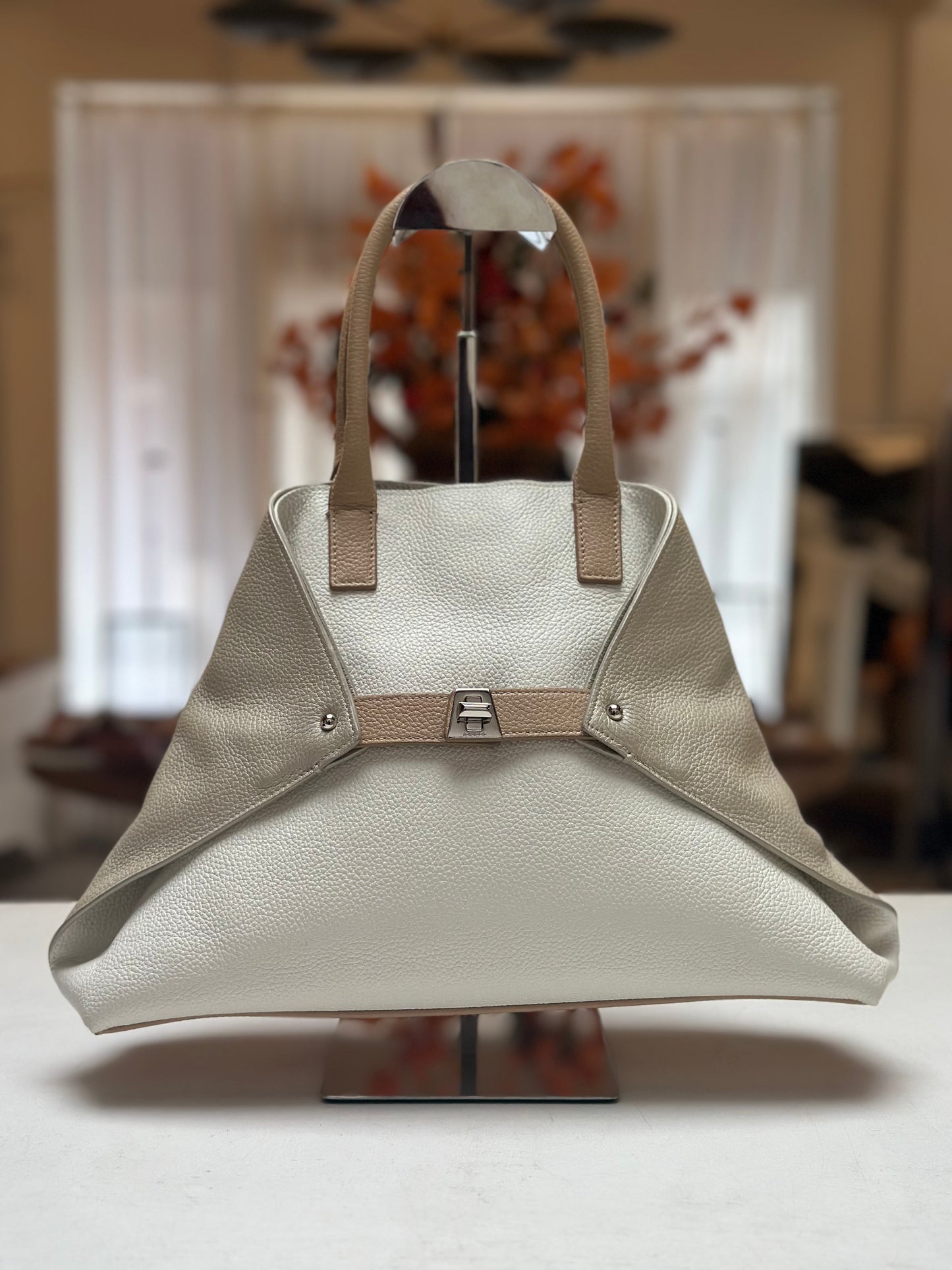 Akris Ai two-tone bag