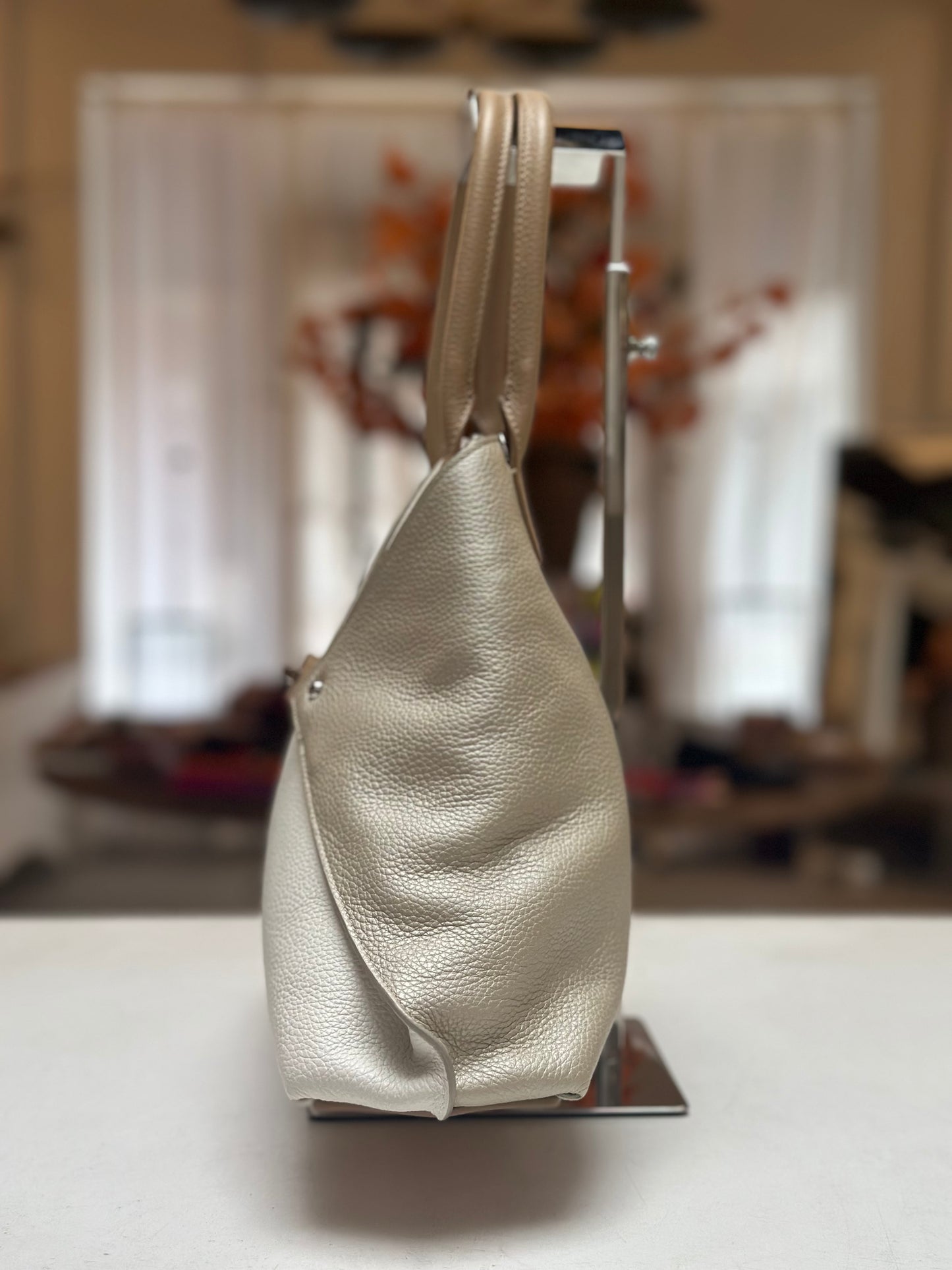 Akris Ai two-tone bag