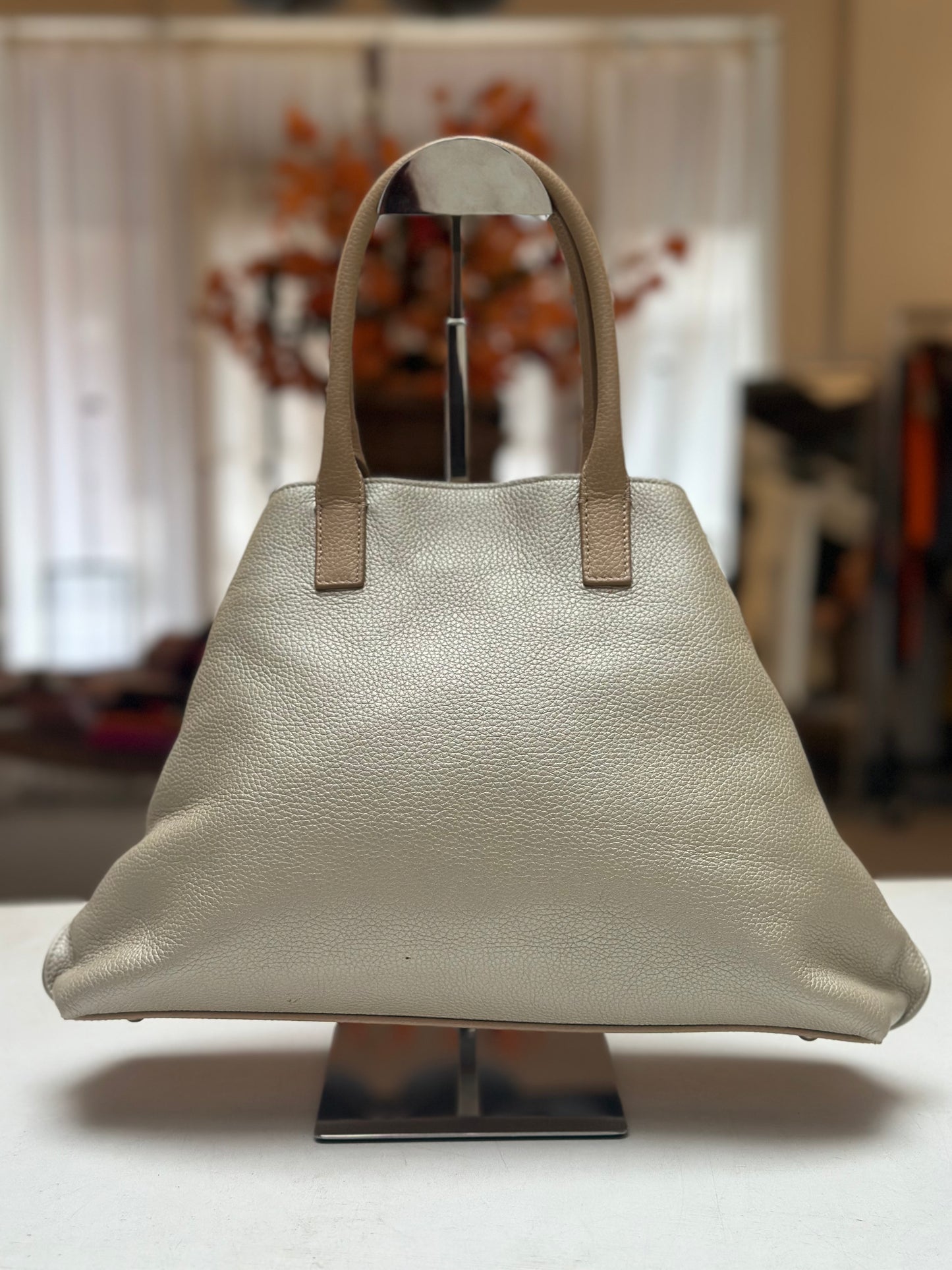 Akris Ai two-tone bag
