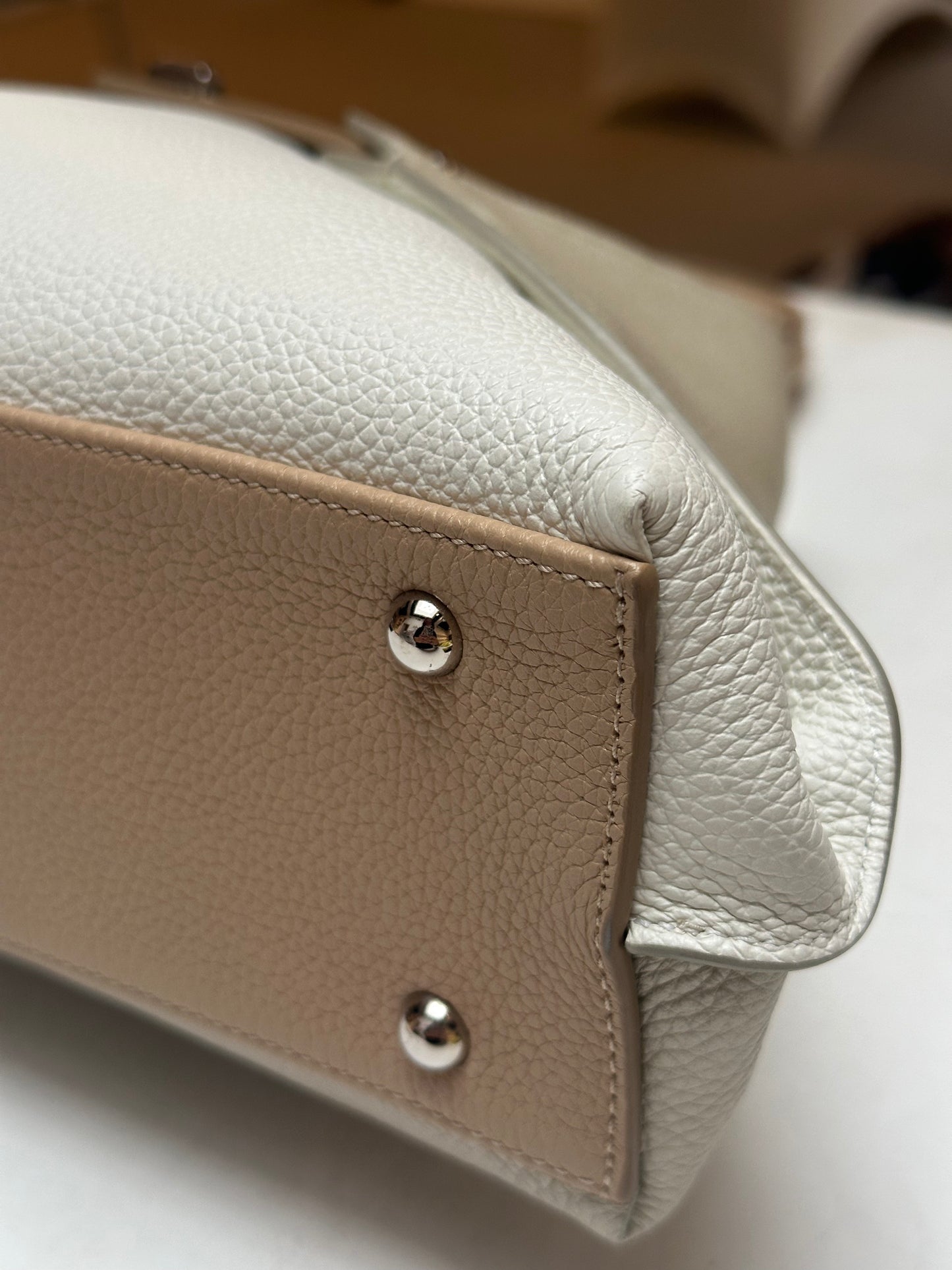 Akris Ai two-tone bag