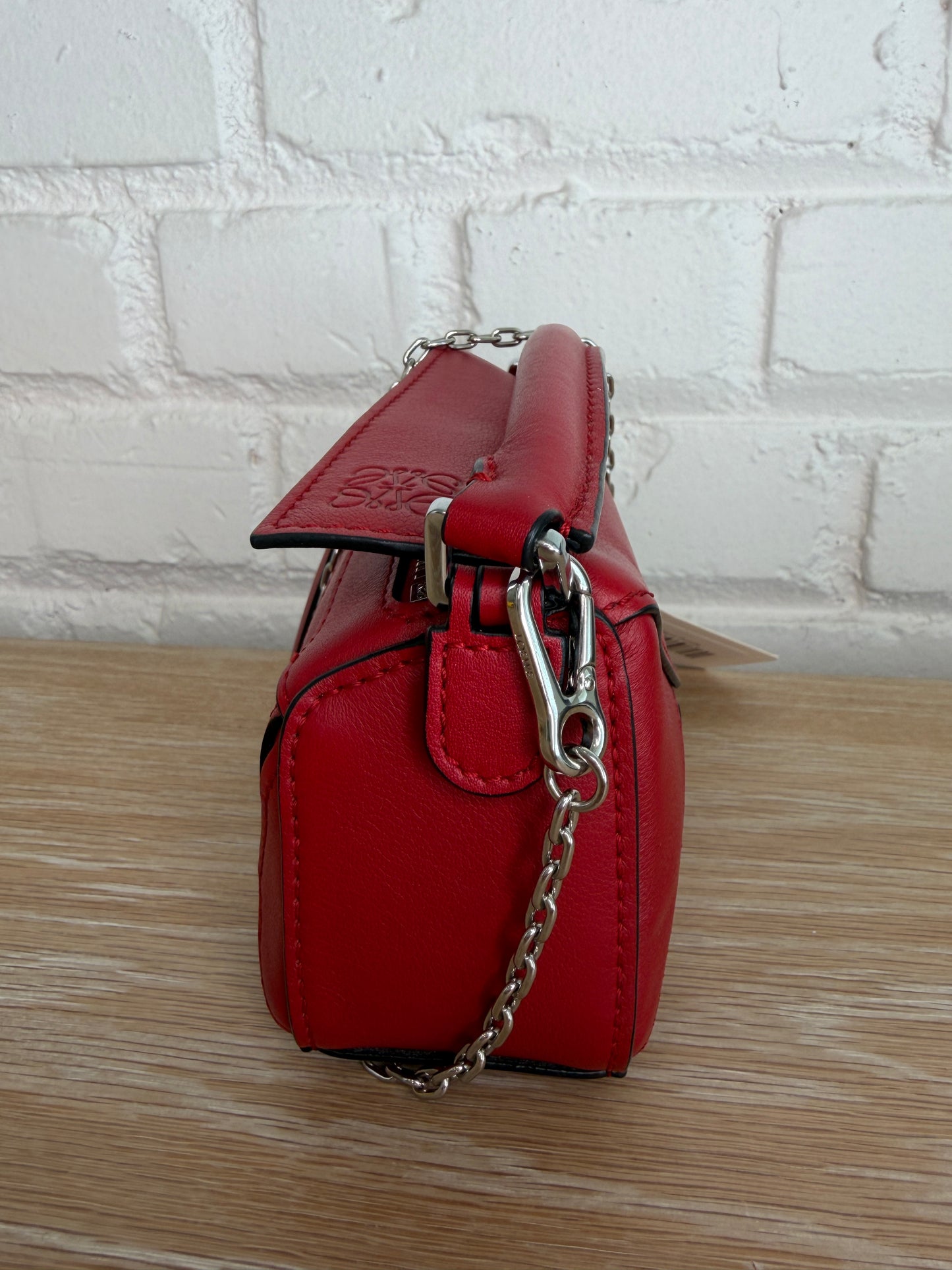 Loewe Nano Puzzle Bag Red