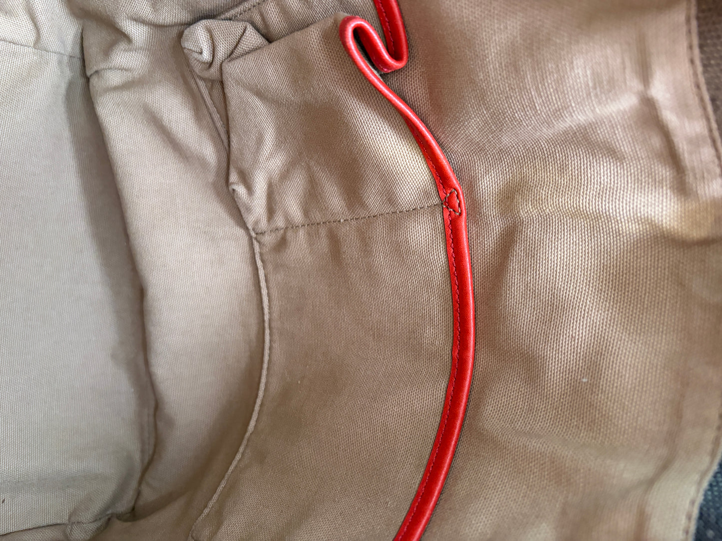 Burberry Red Ashby Bucket Bag