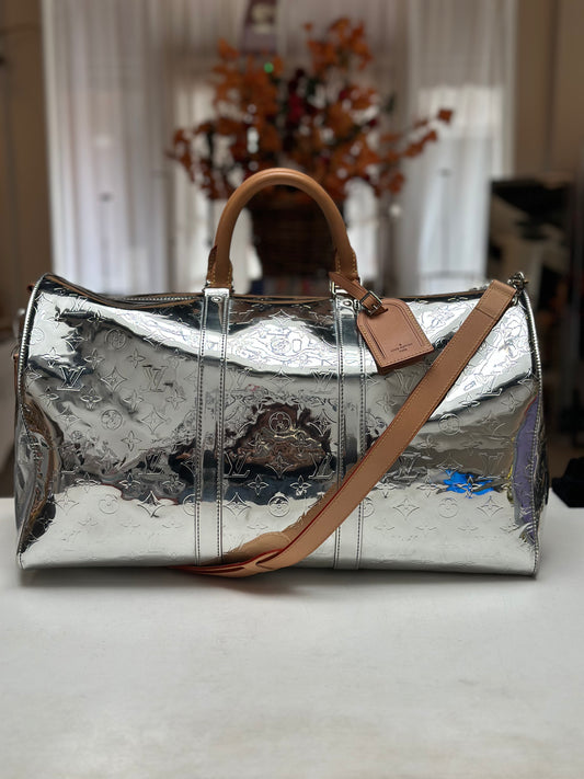 Louis Vuitton Mirror Keepall 55