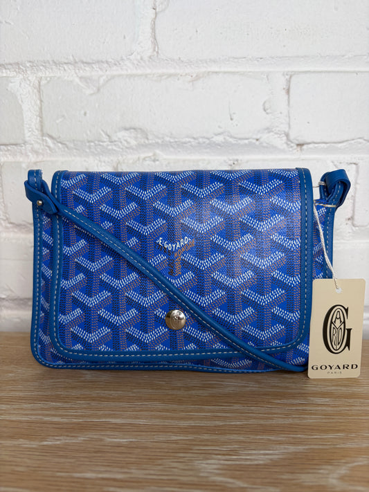 Goyard Goyardine Plumet Clutch Sky Blue