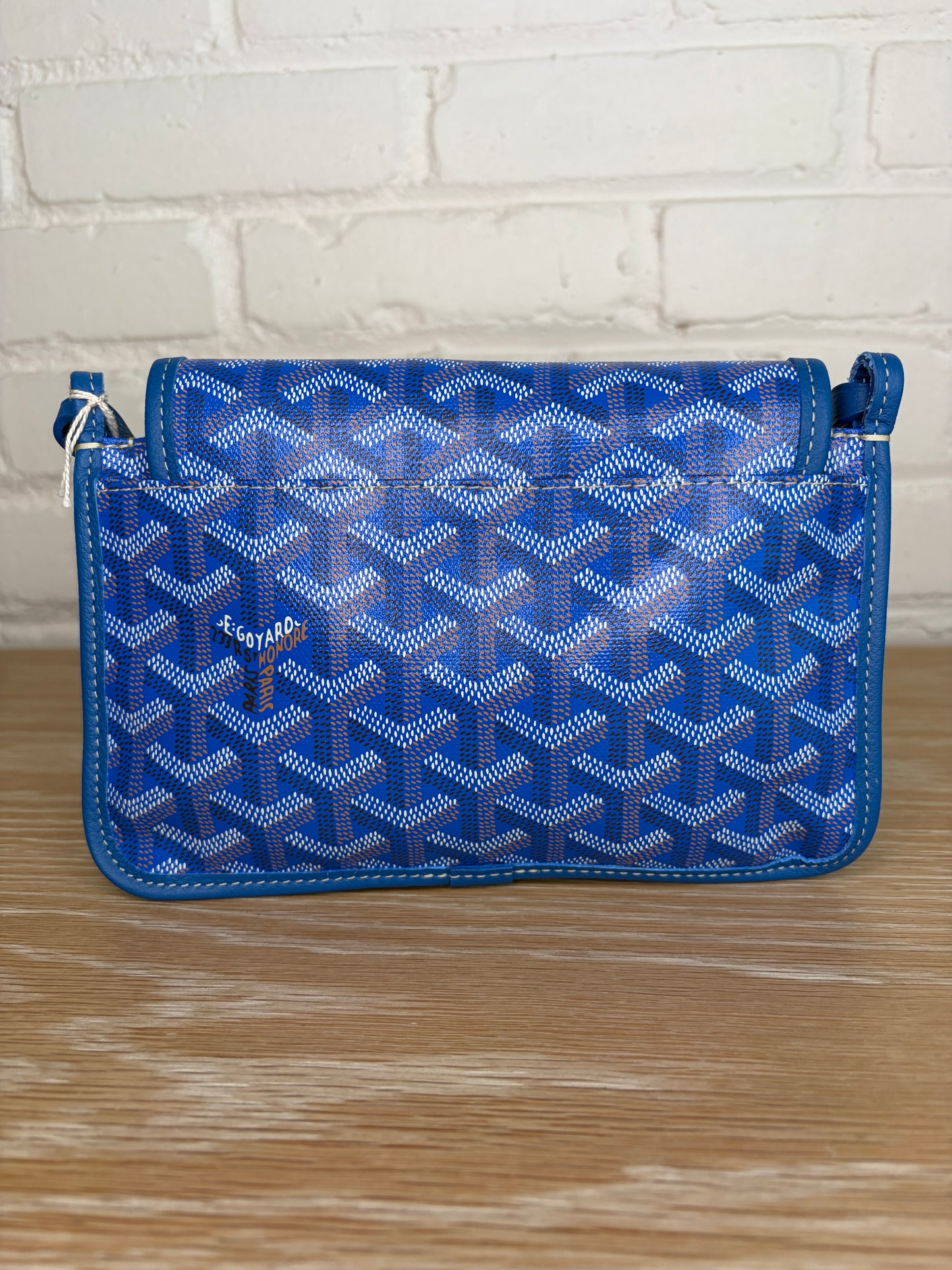 Goyard Goyardine Plumet Clutch Sky Blue