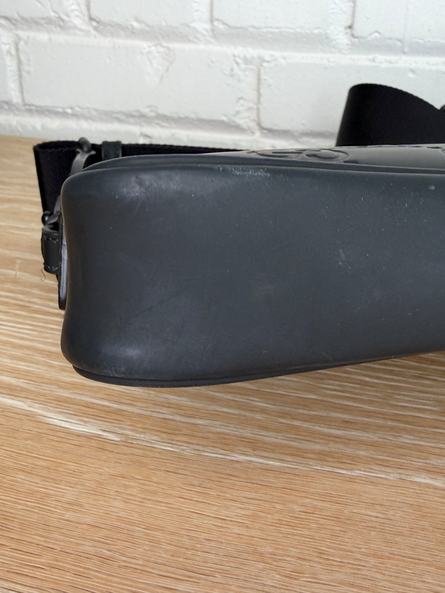 Gucci GG Emblem Small Crossbody Bag Black