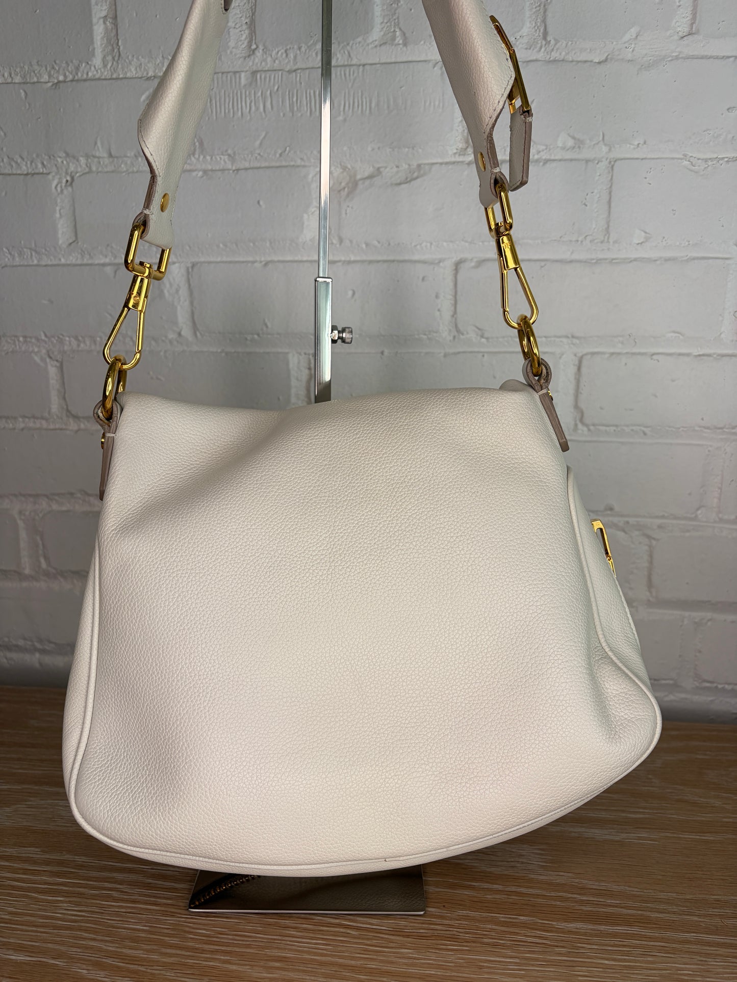 Tom Ford Jennifer Medium White Leather Bag