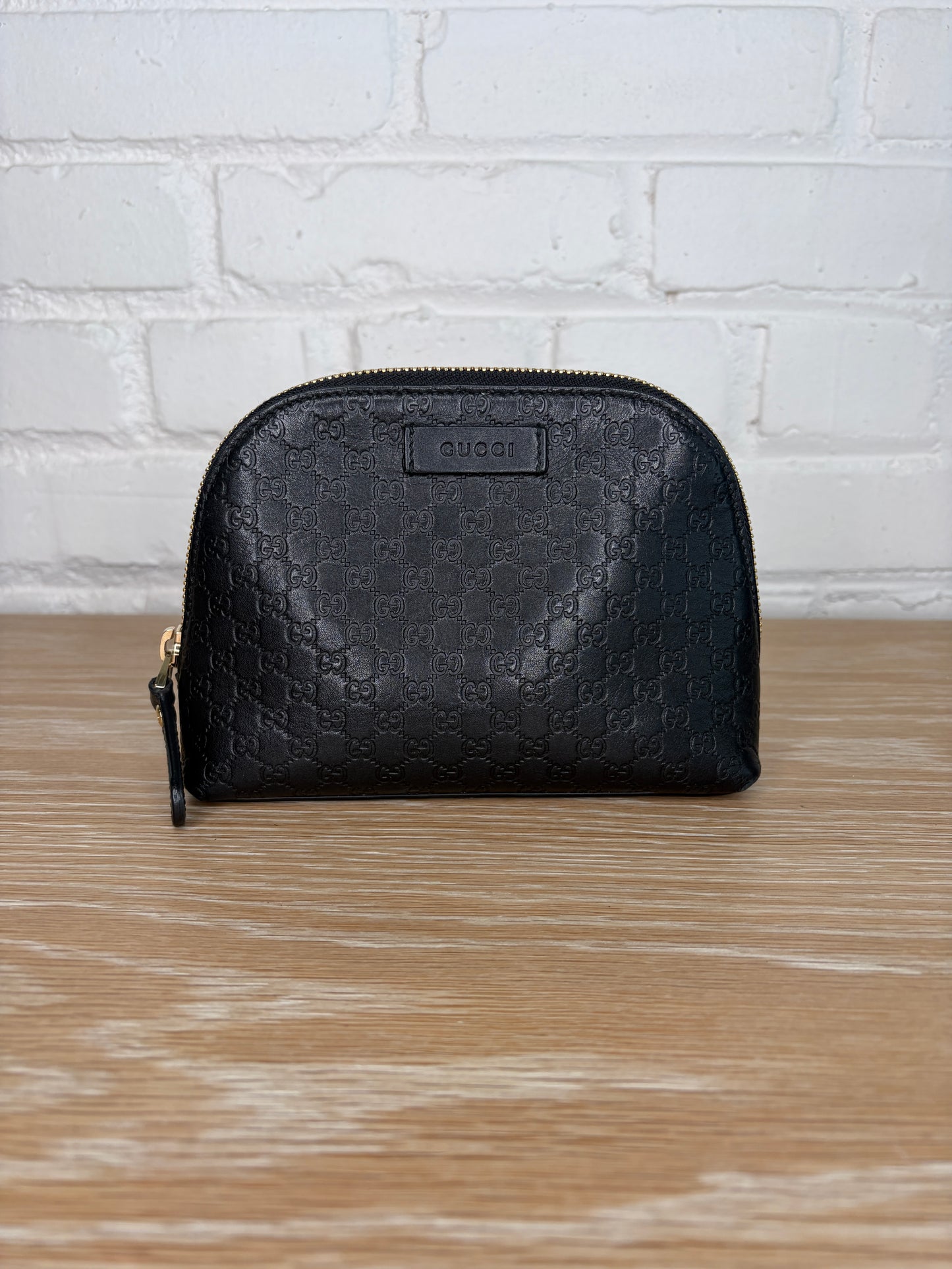 Gucci GG Micro Guccissima Cosmetic Pouch