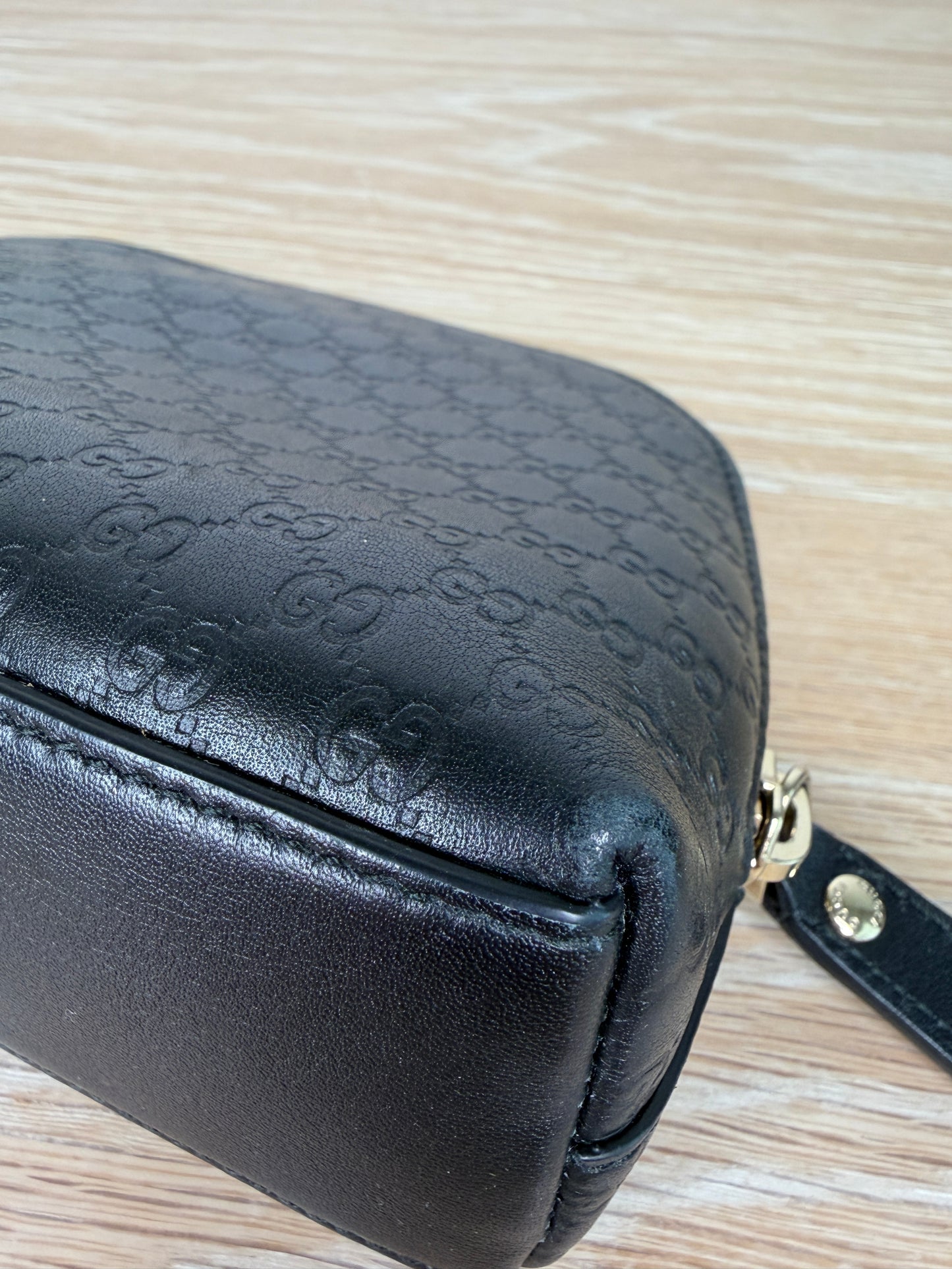 Gucci GG Micro Guccissima Cosmetic Pouch