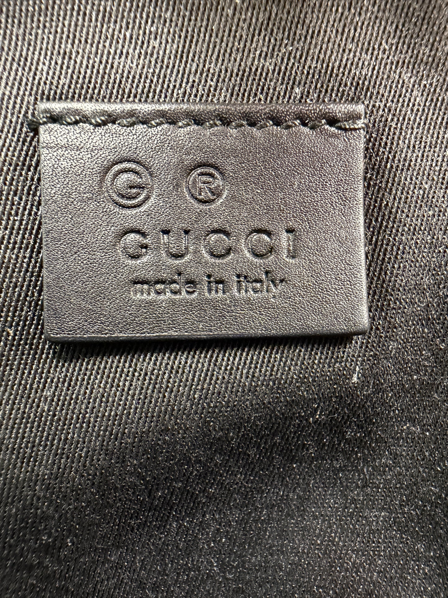 Gucci GG Micro Guccissima Cosmetic Pouch