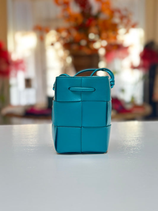 Bottega Veneta Mini Cassetta Bucket, Blaster Nappa