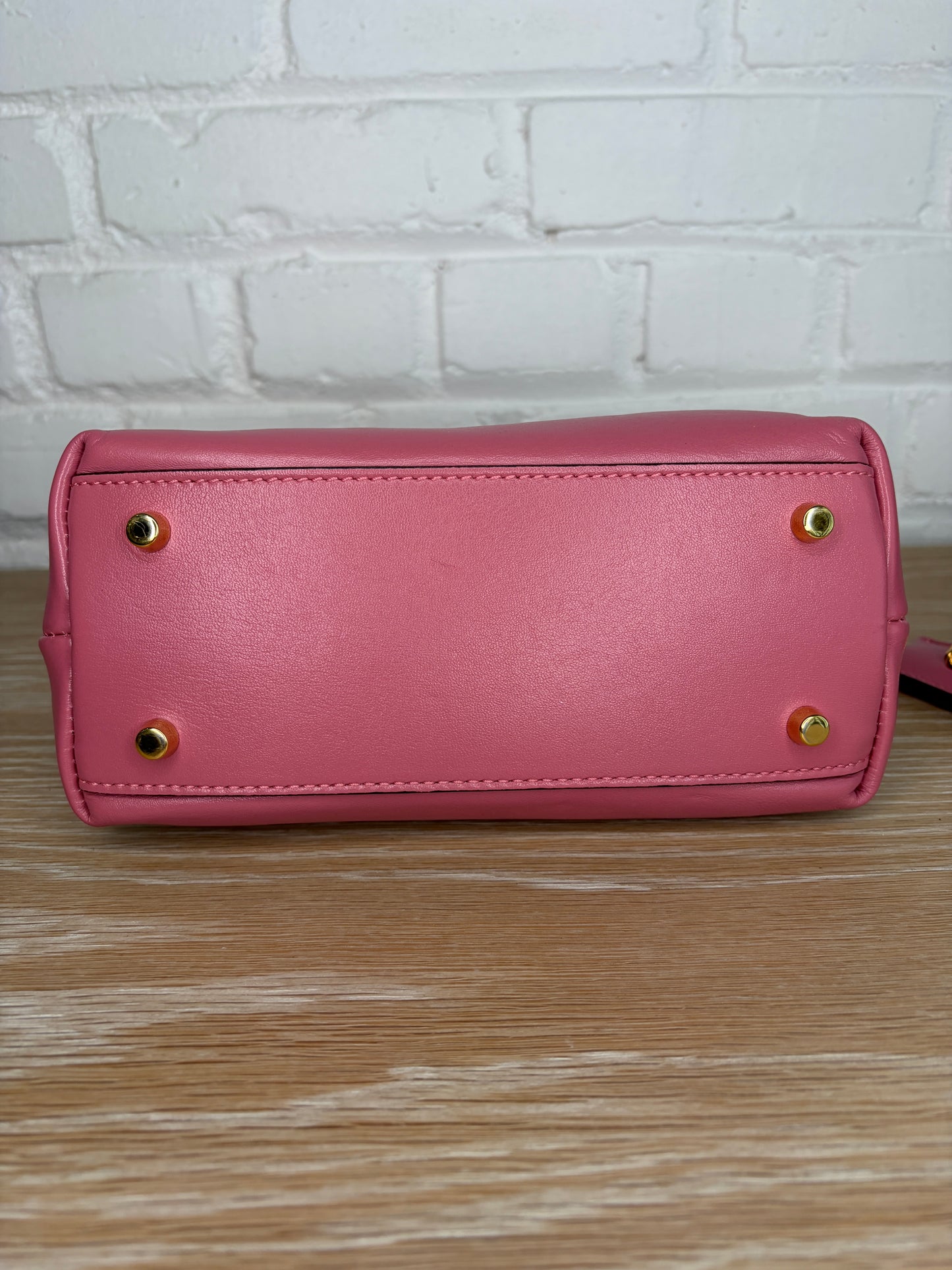 Versace Tag Hobo Bag Pink