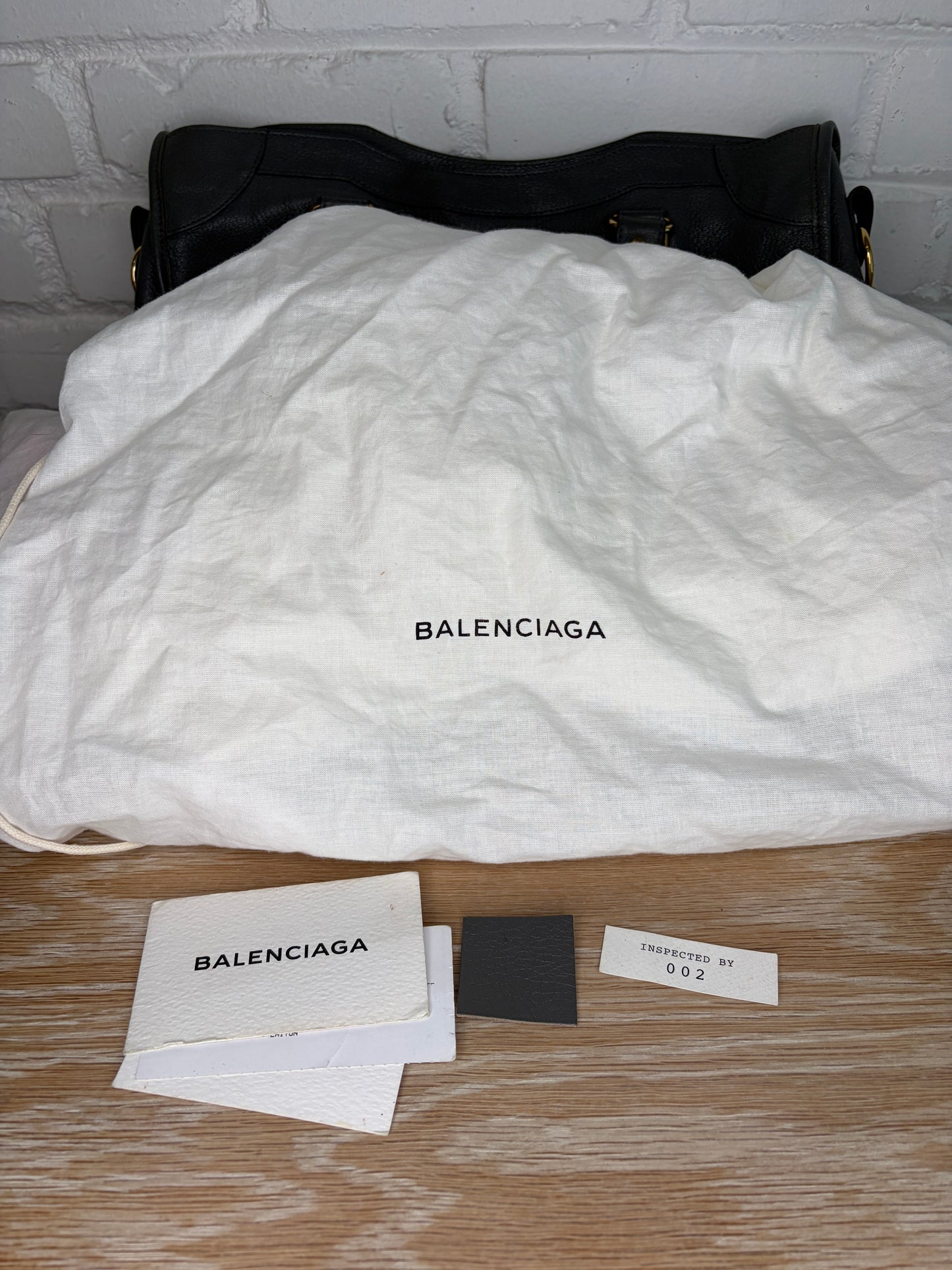Balenciaga Chevre Classic Metallic Edge City Bag Grey