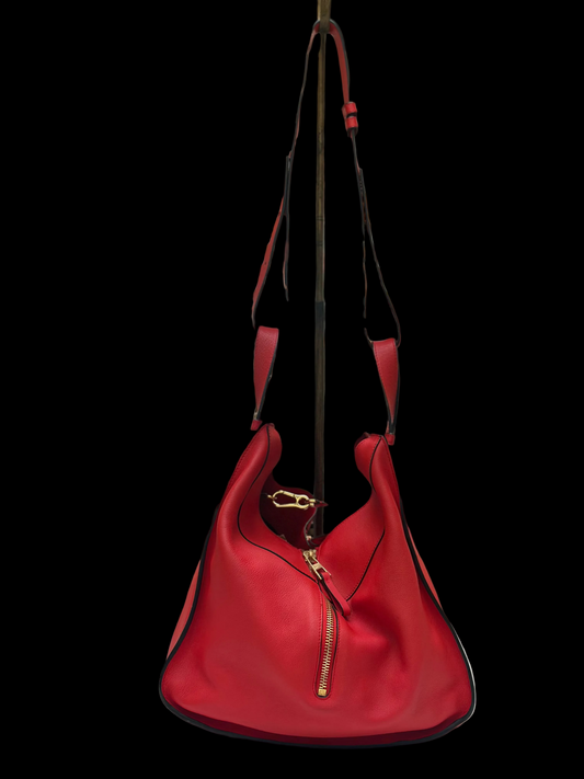 Loewe Hammock Bag, Red